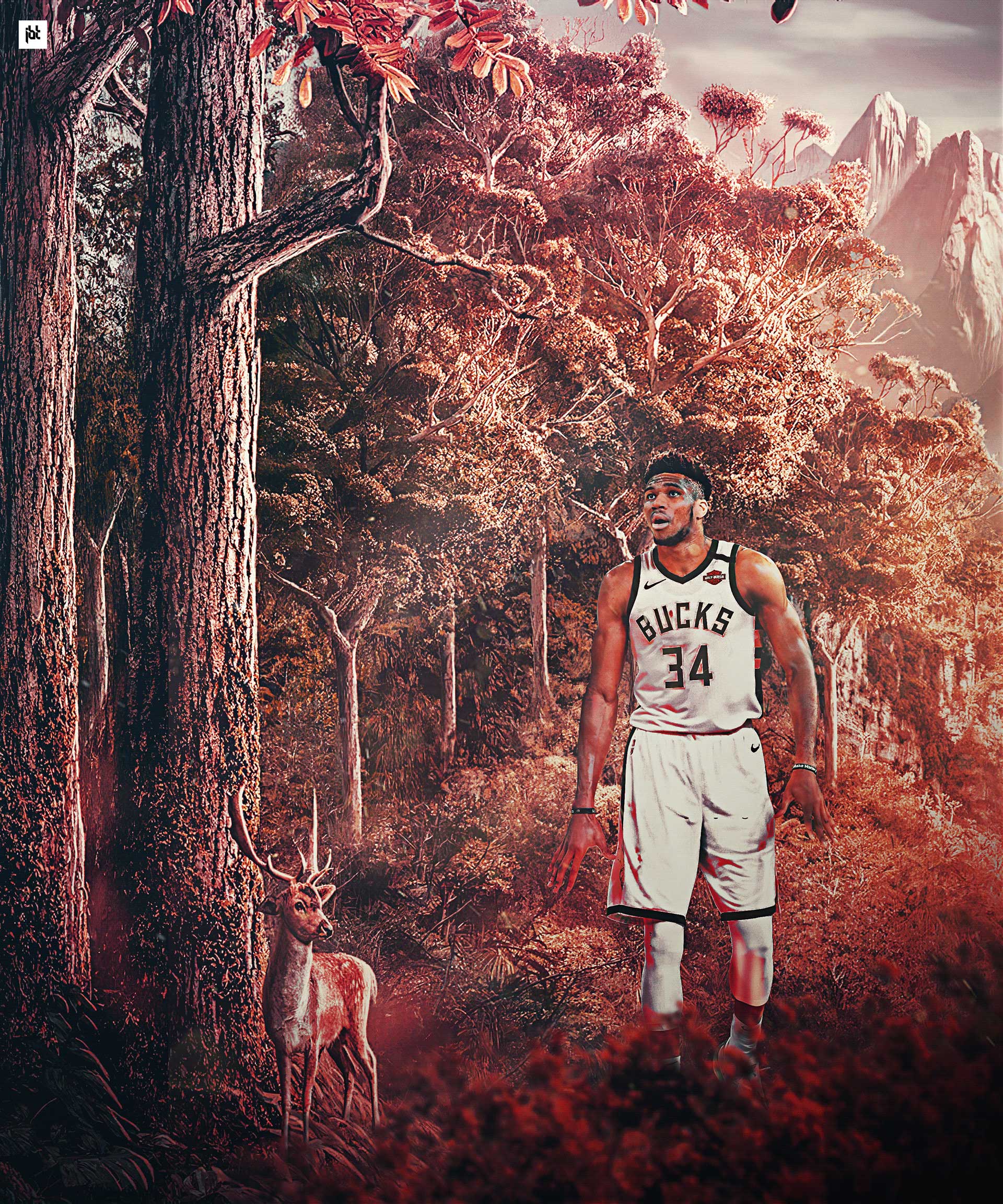 Giannis Into The Wild Wallpaper