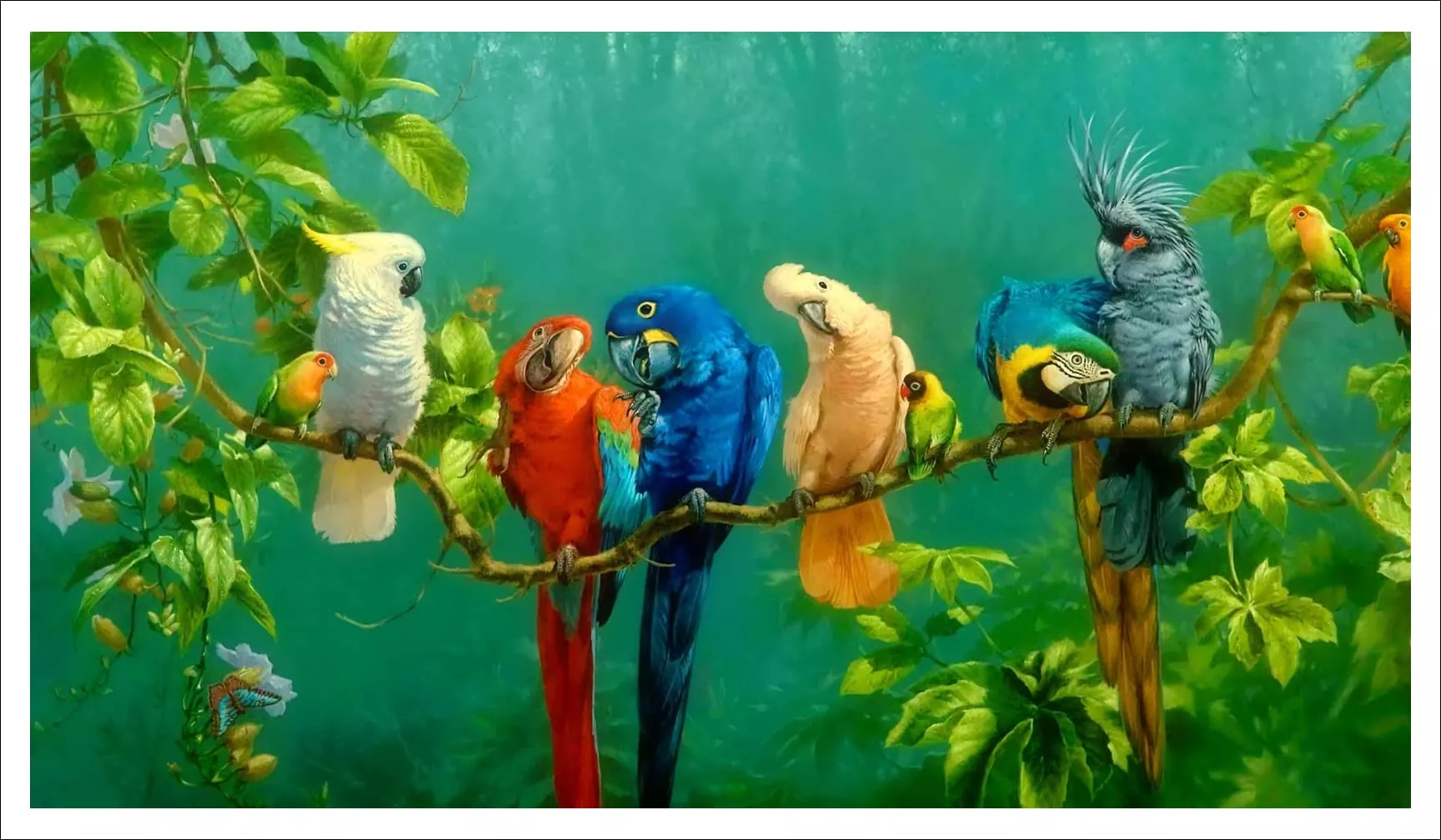 Digital Print Size 19x13 Multicolor