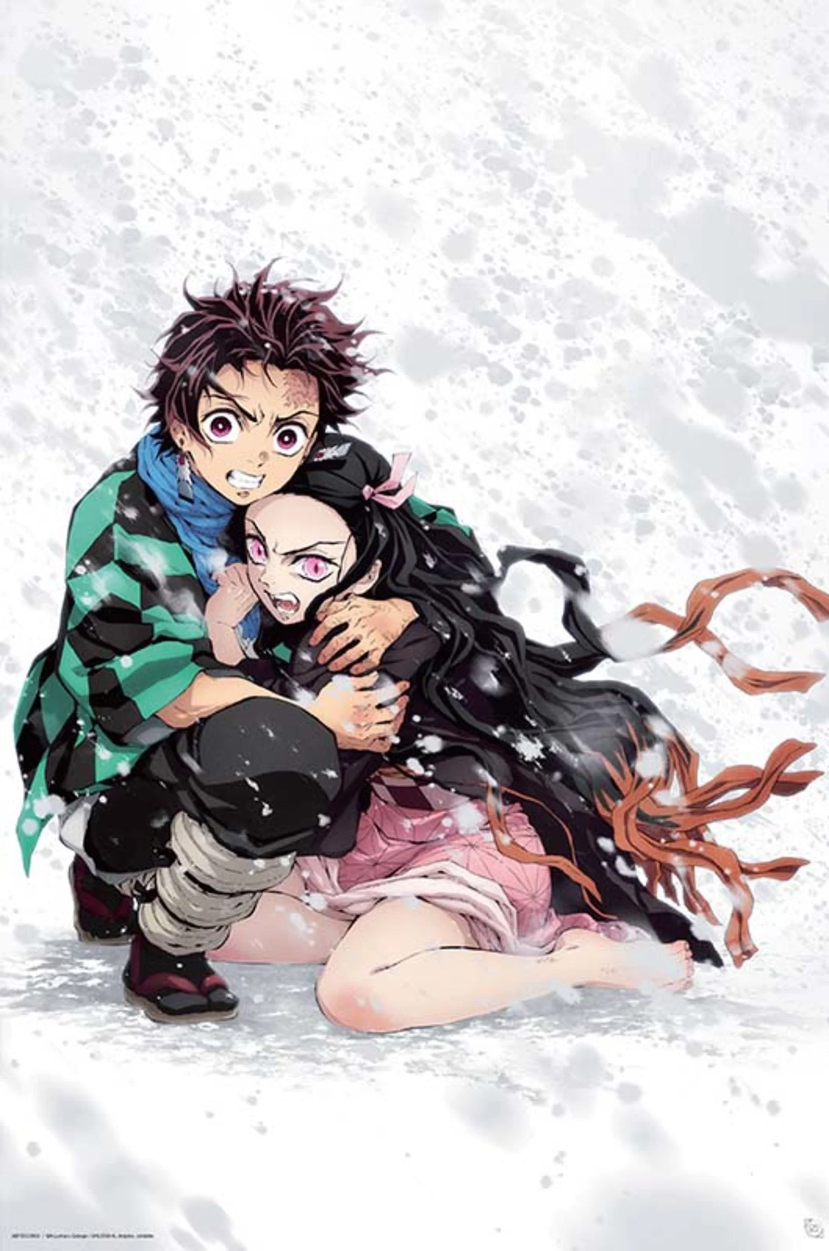 Poster Demon Slayer Tanjiro & Nezuko