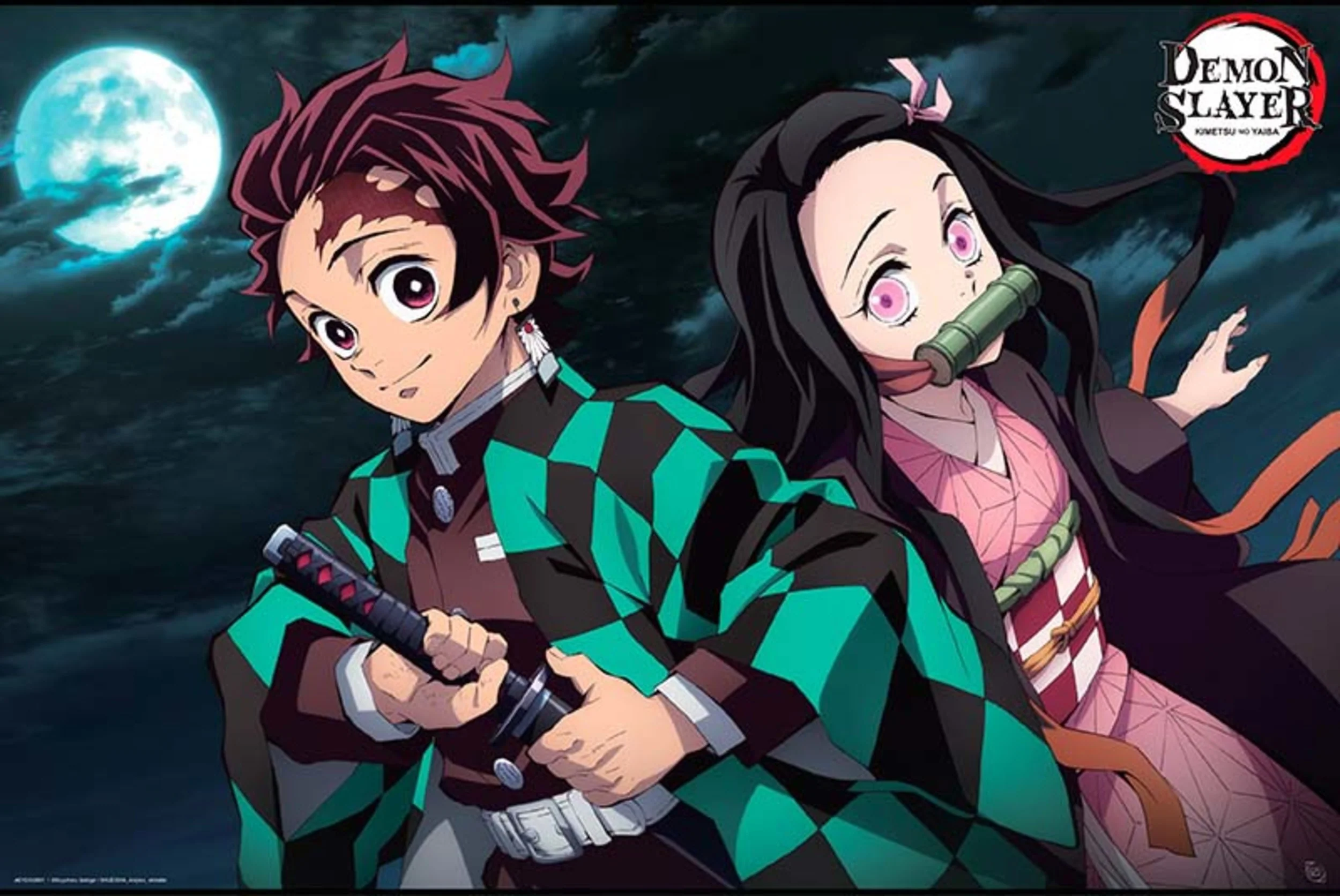Poster Demon Slayer Tanjiro & Nezuko 91