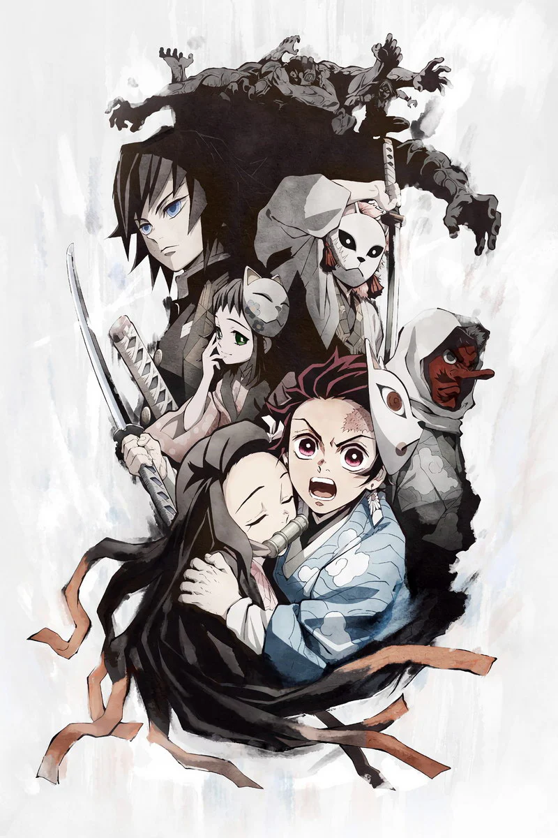 Series Anime Poster Japanese Action
