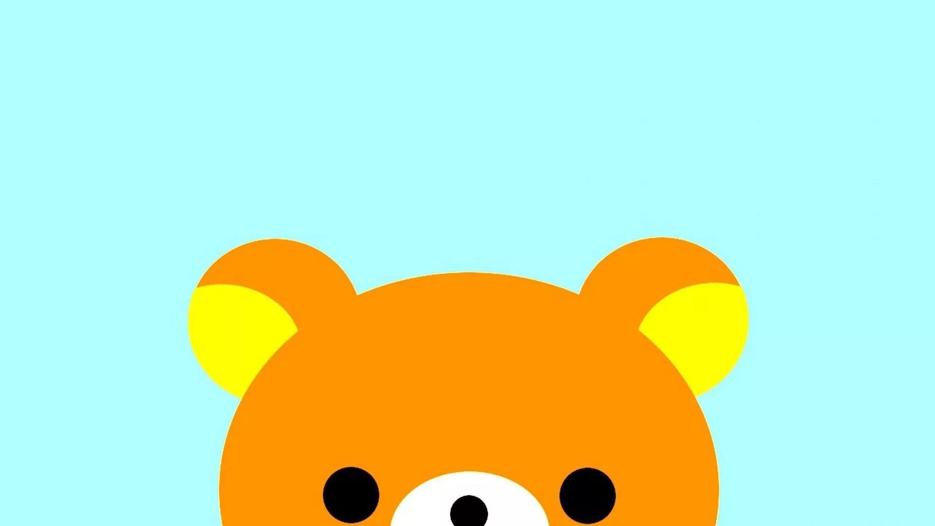 Cute Orange Desktop Wallpaper HD Free