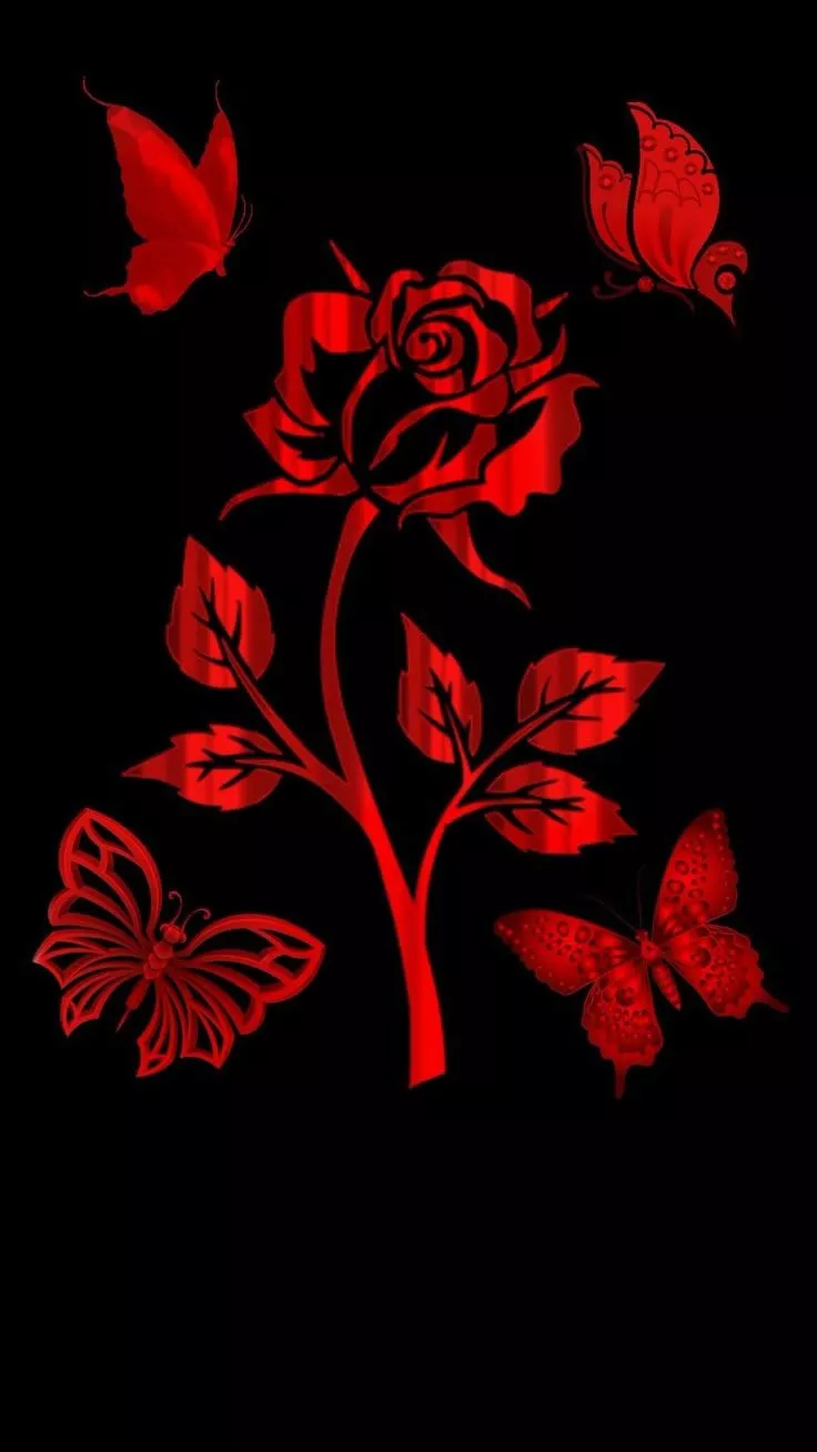 Red wallpaper