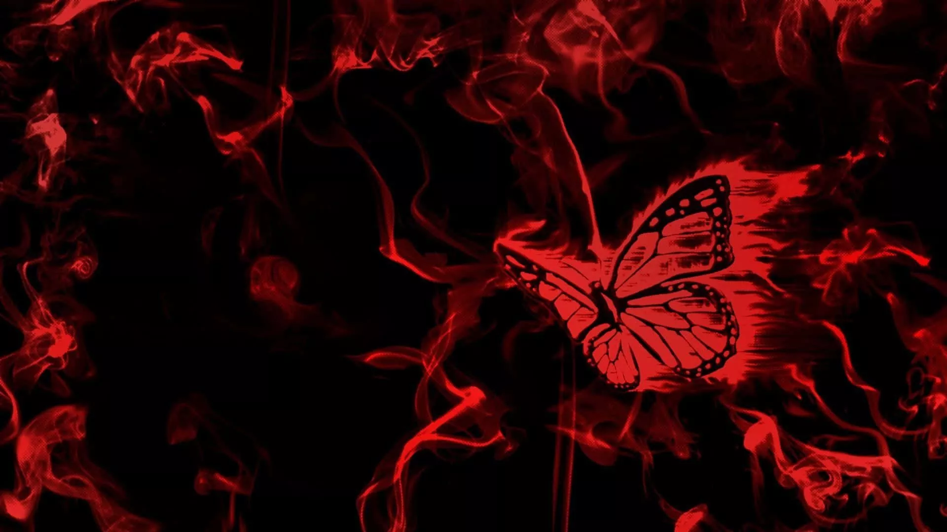 Dark Butterfly Wallpaper