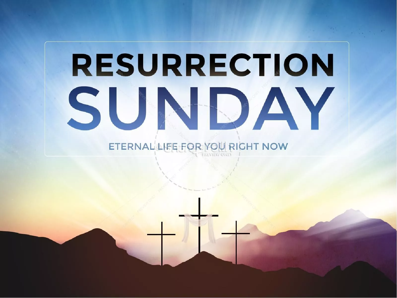 Resurrection Sunday Easter Graphics