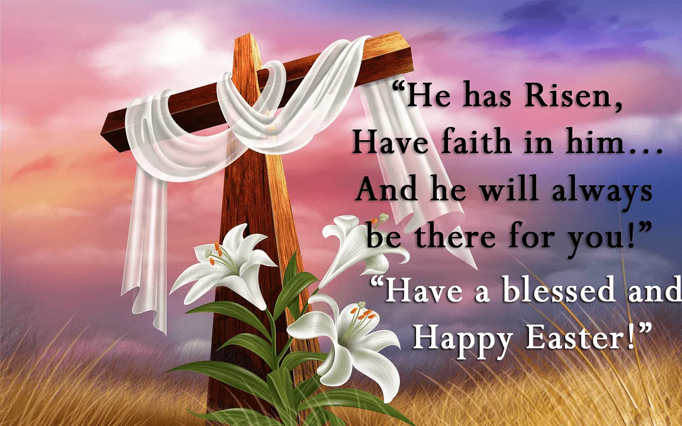 Happy Easter Quotes with Image to