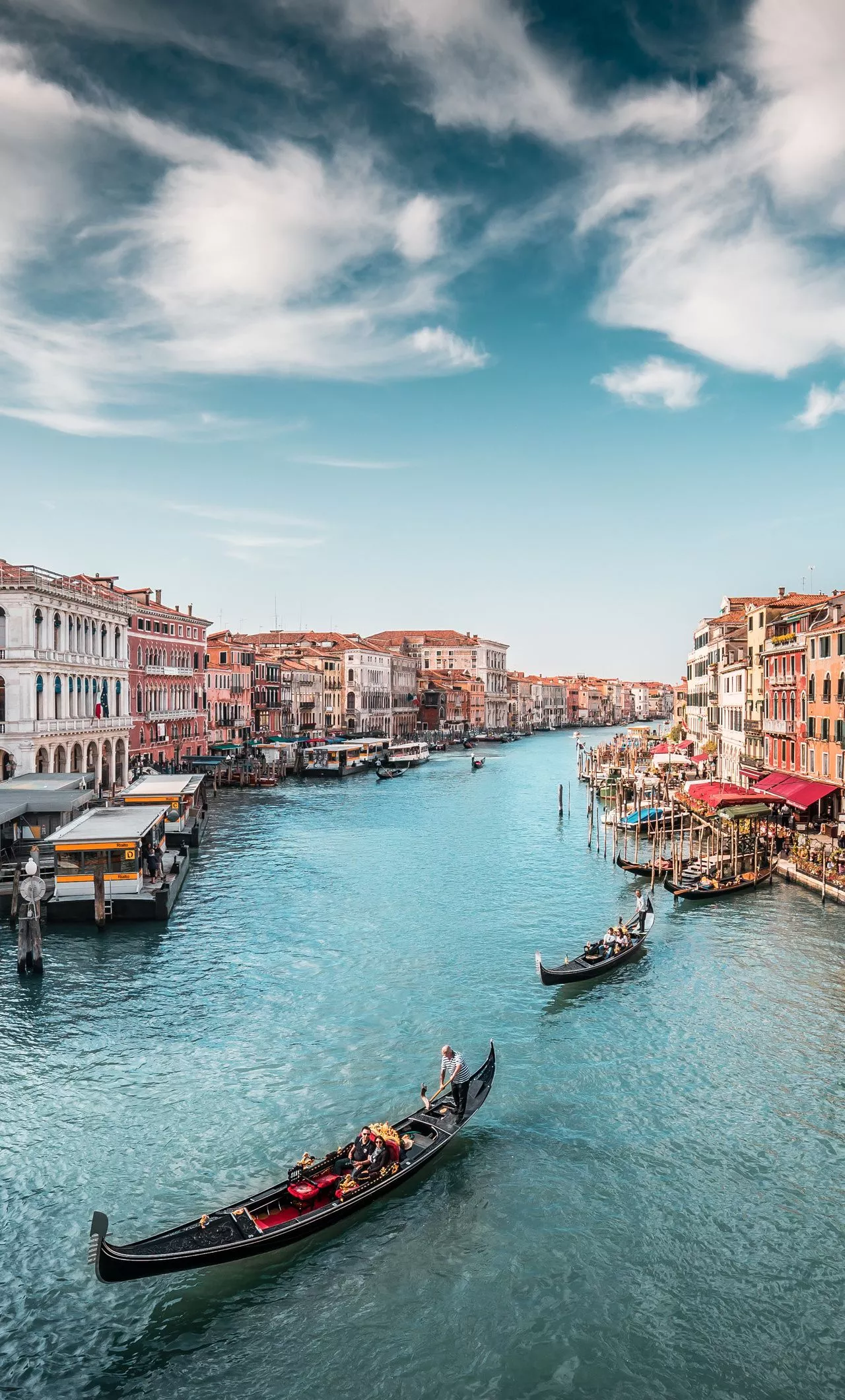 Italy Boats Venice Canal 5k