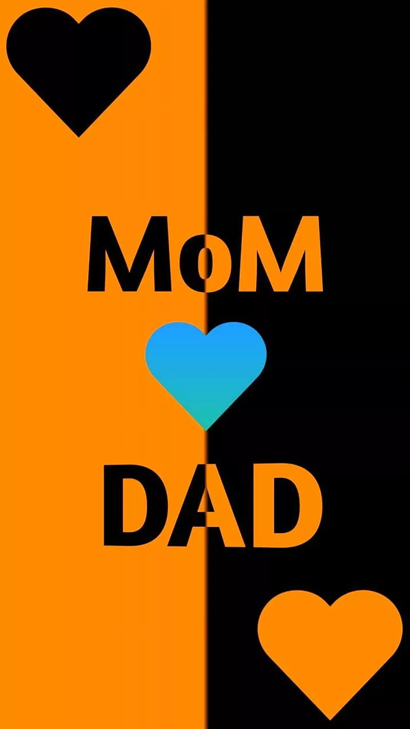 Mom Dad, love, cool, HD phone wallpaper