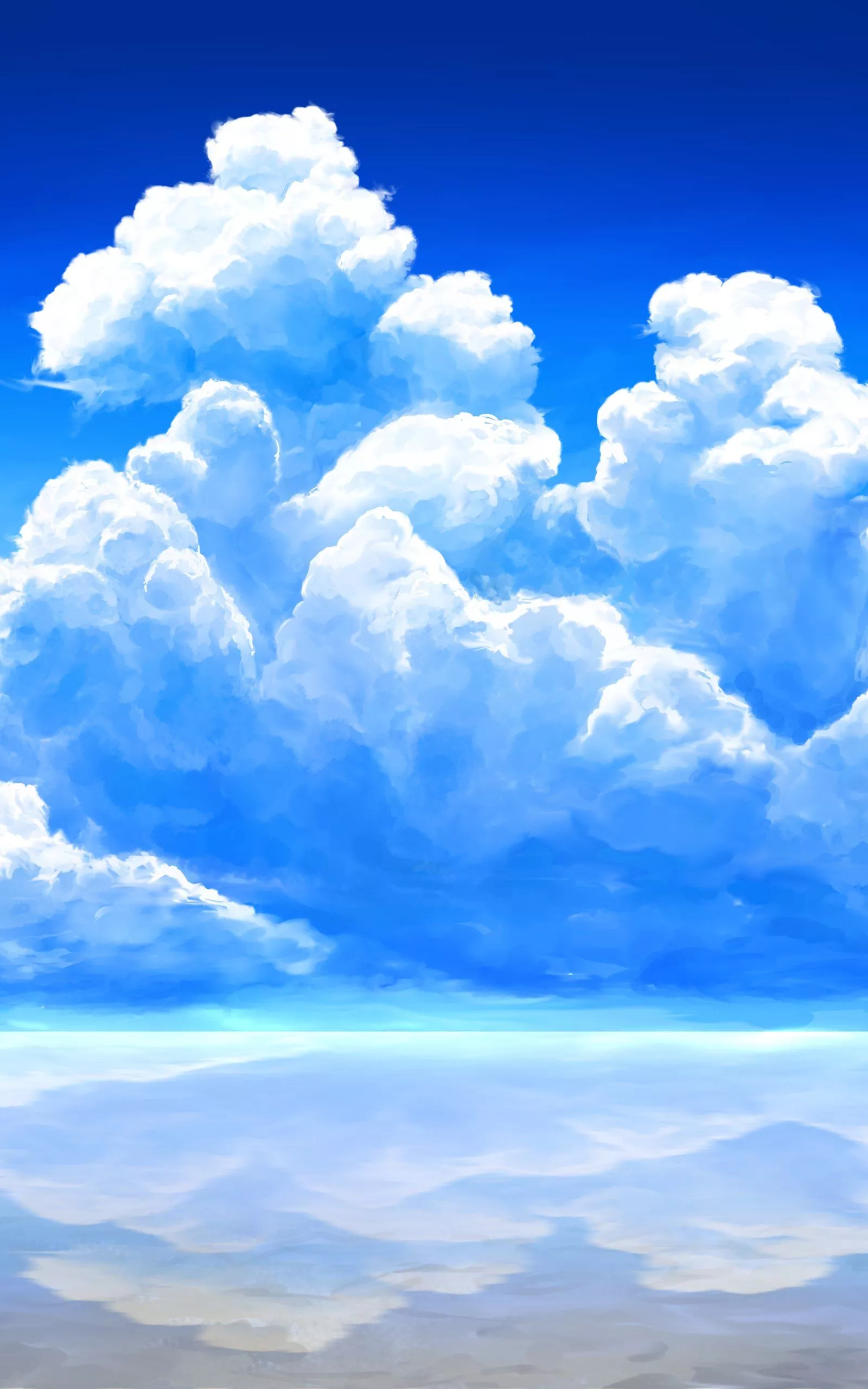 Anime Sky Sky Anime Phone Wallpaper