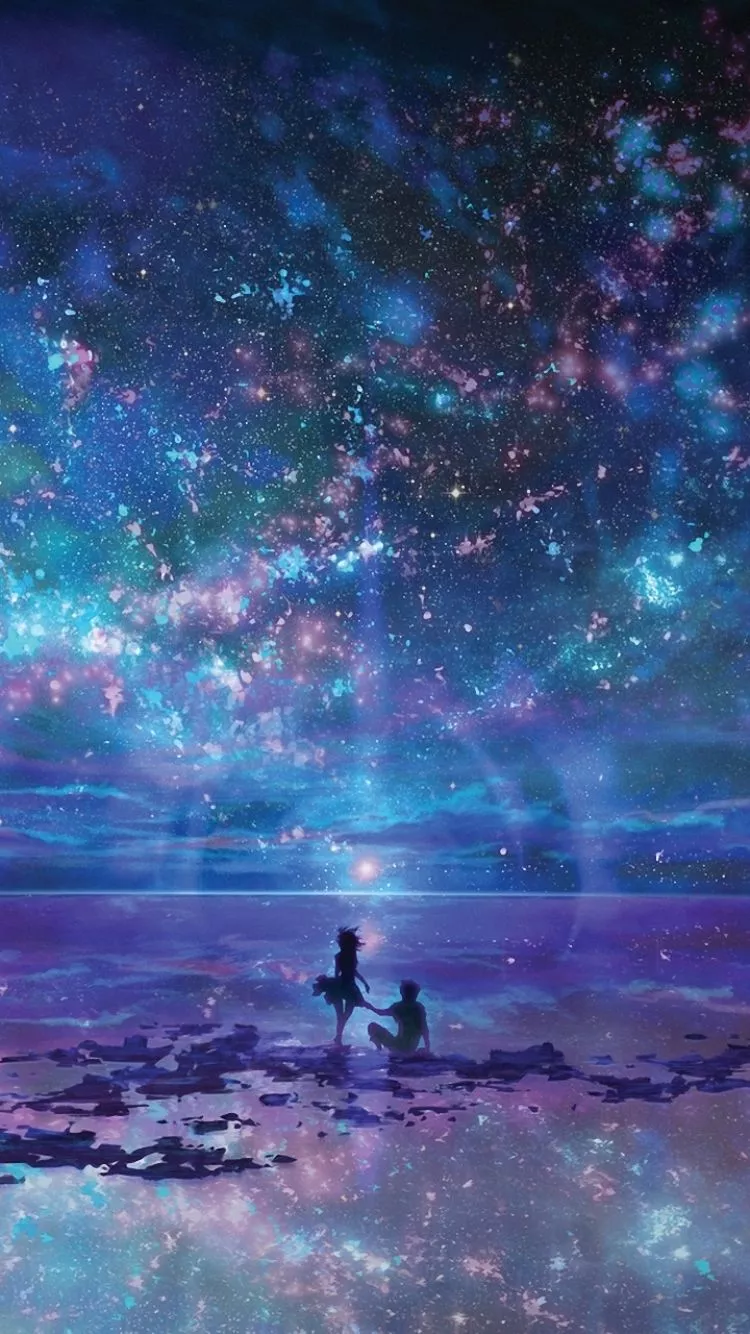 Sky Anime Phone Wallpaper