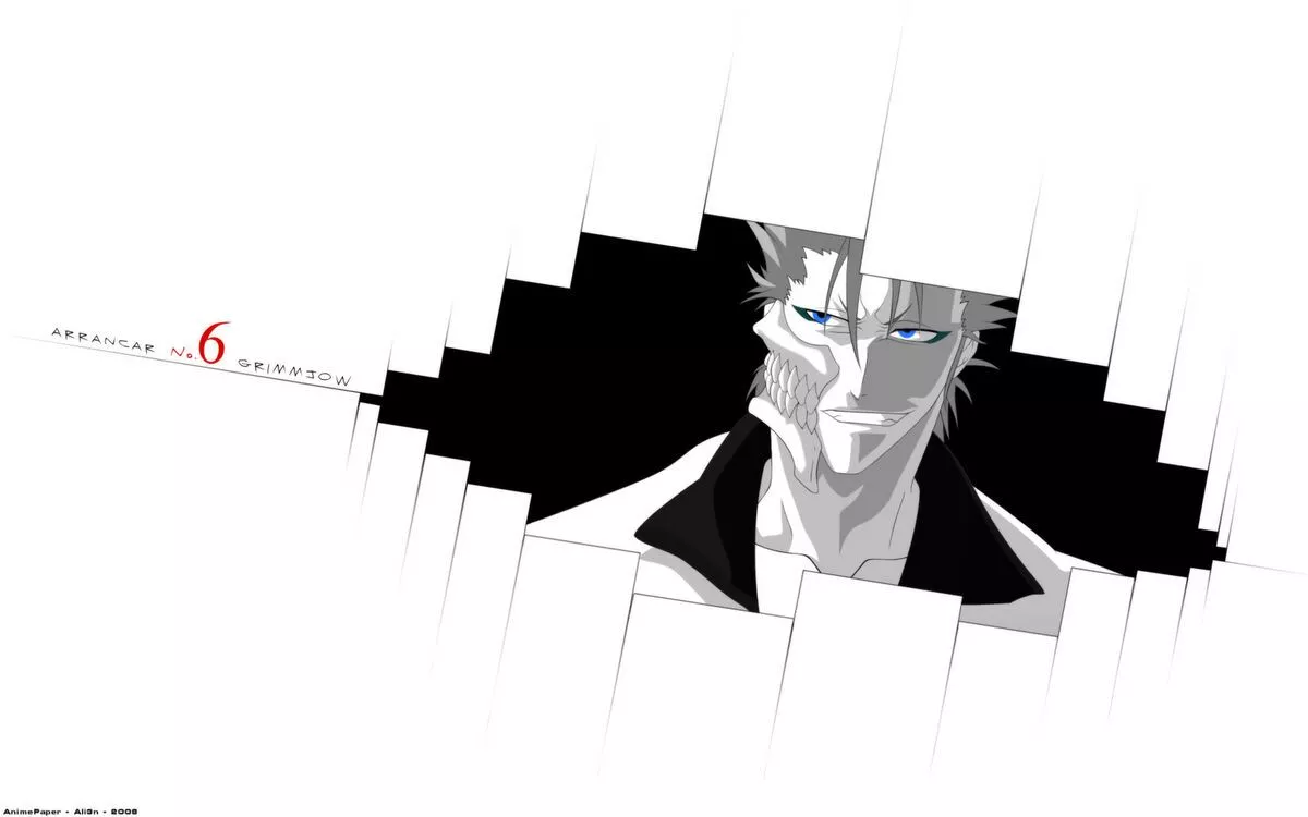 Anime bleach espada grimmjow