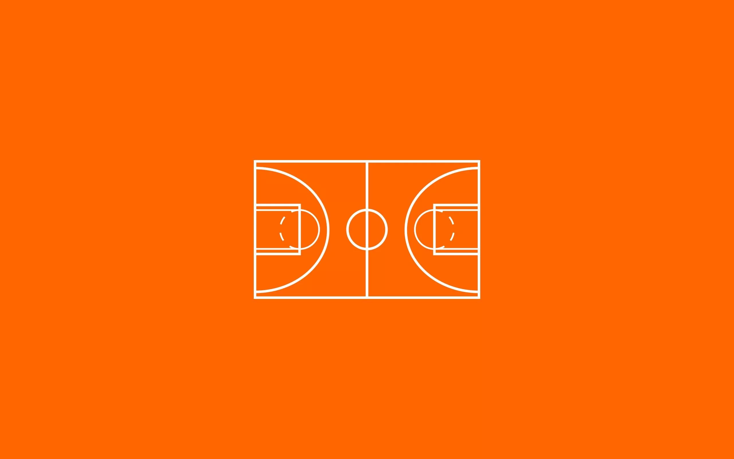 HD Wallpaper: Exciting Basketball Court