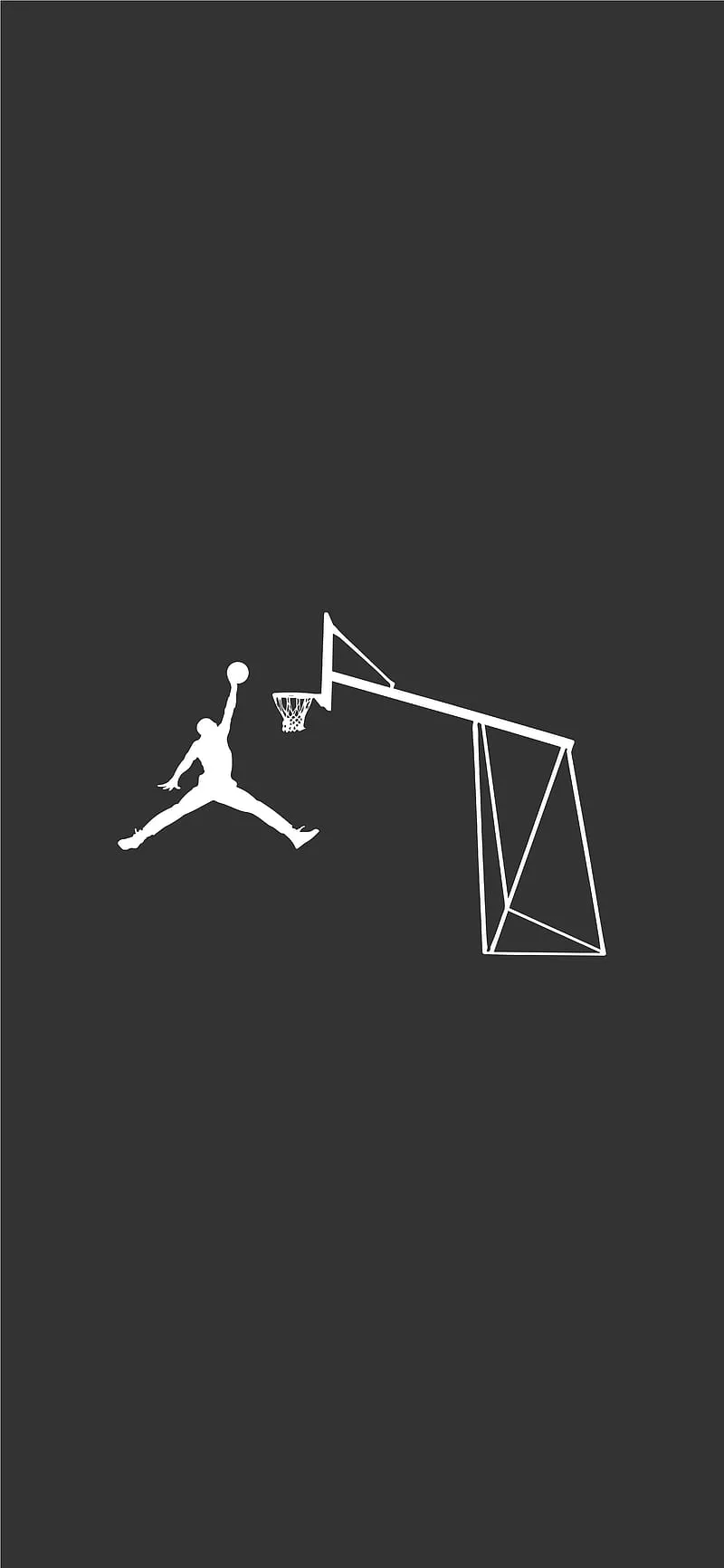 HD minimal basketball wallpaper
