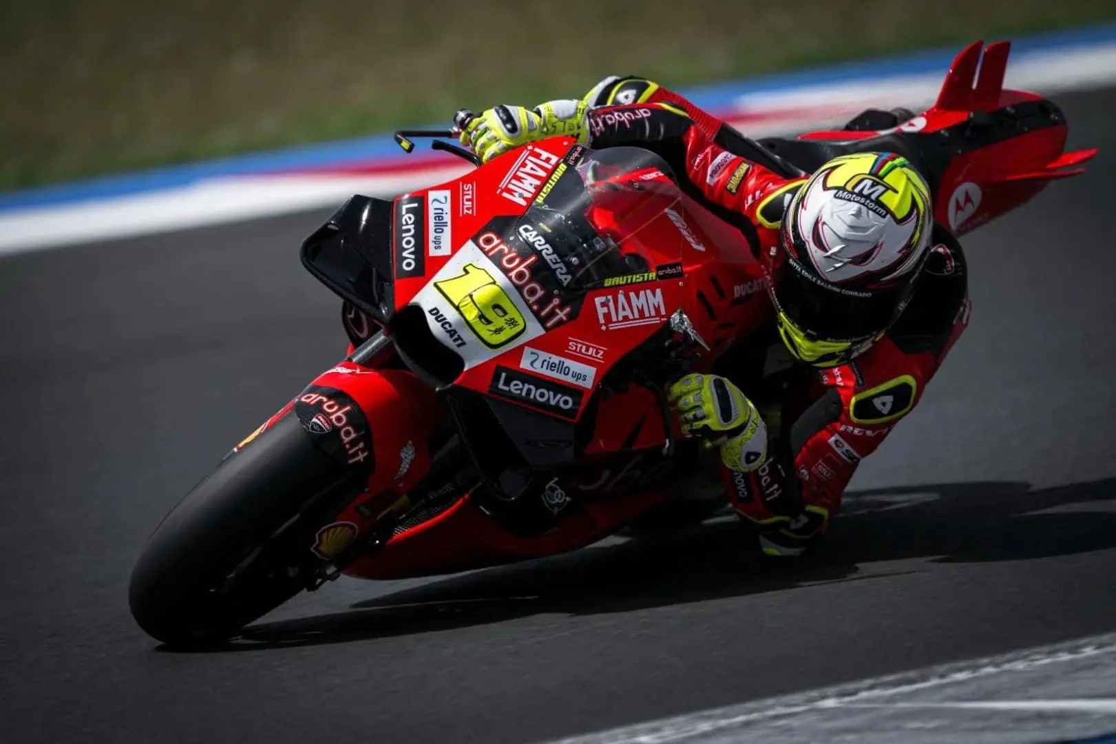 The WorldSBK champion Bautista to