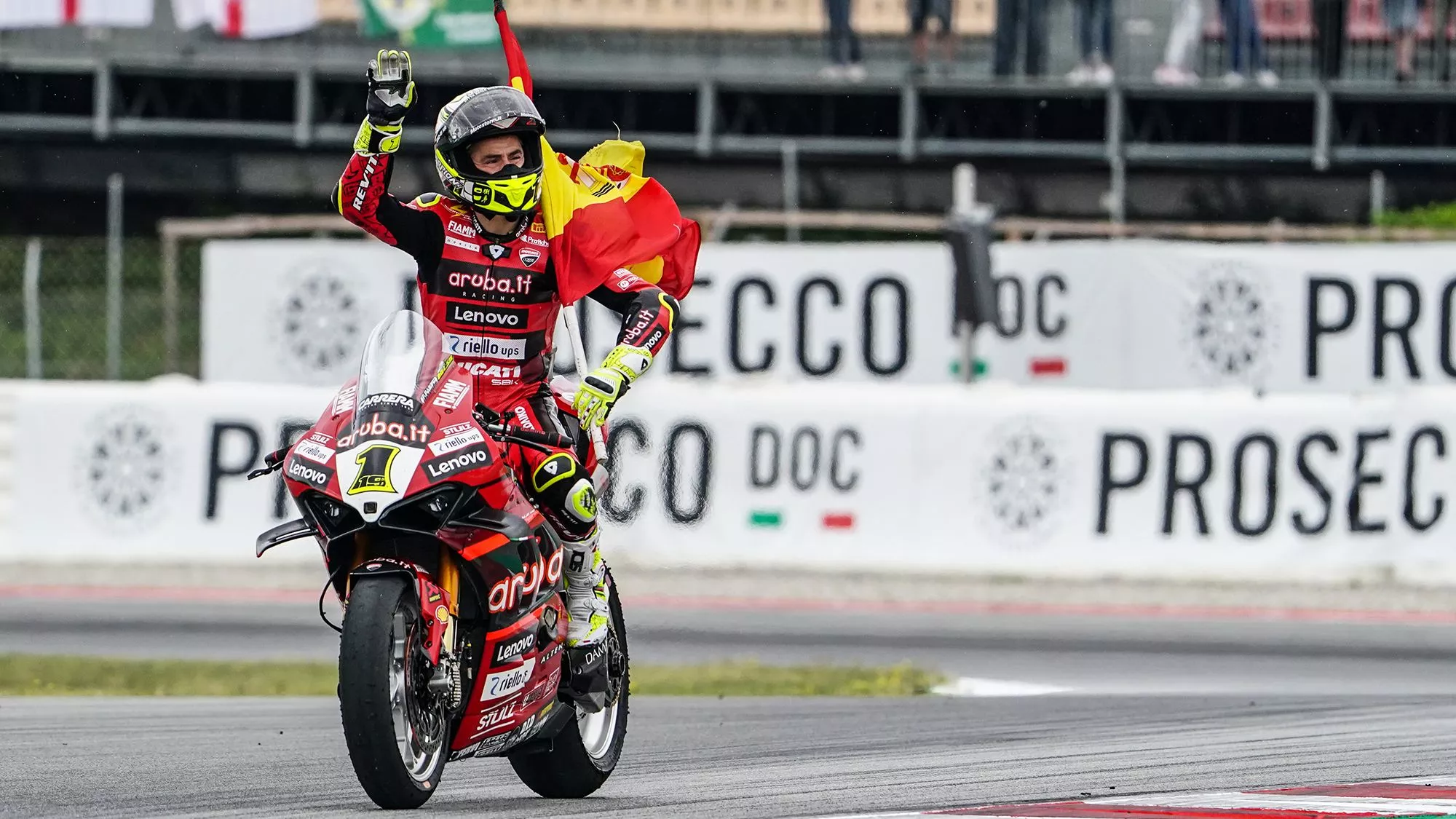 Alvaro Bautista wins all three races at