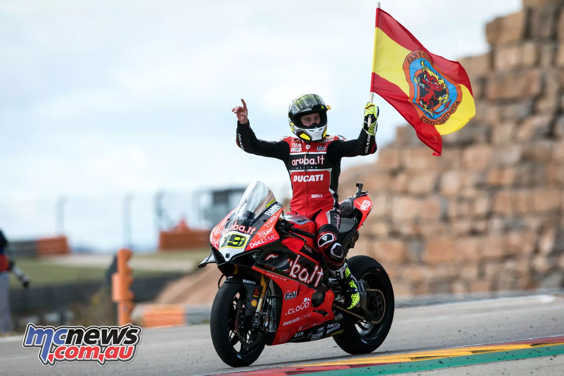 Bautista makes history at Aragon. Nine