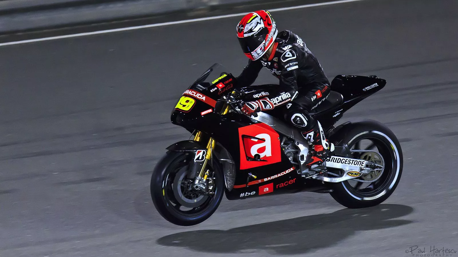 Alvaro Bautista 19. Aprilia Racing