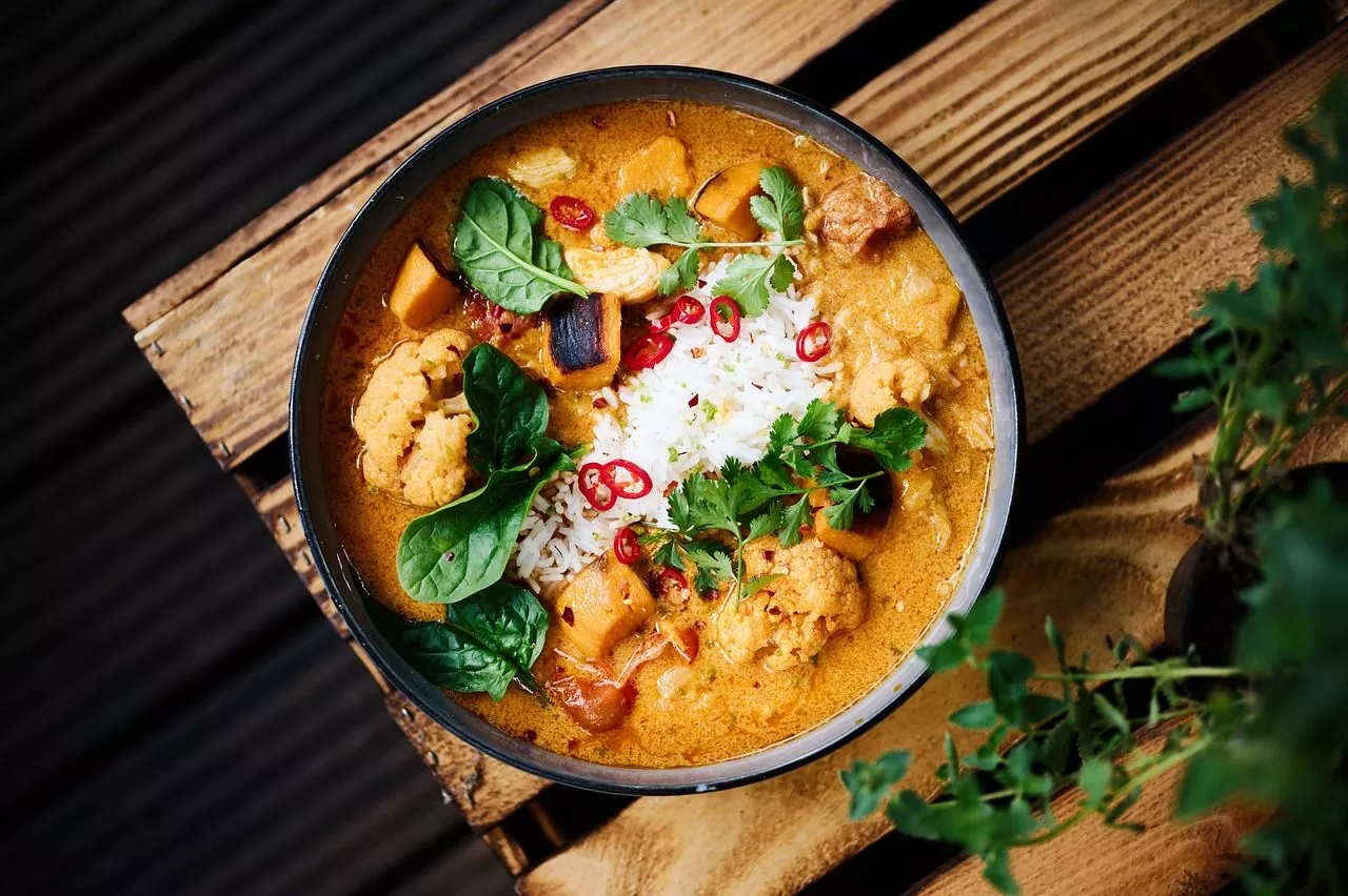 Free Curry & Food Image