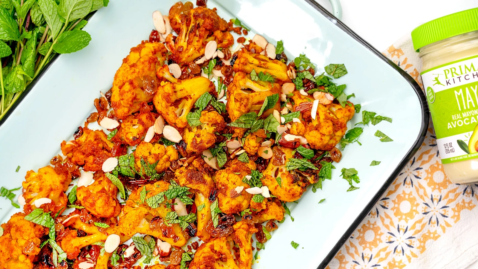 Roasted Curry Cauliflower. Primal Kitchen®