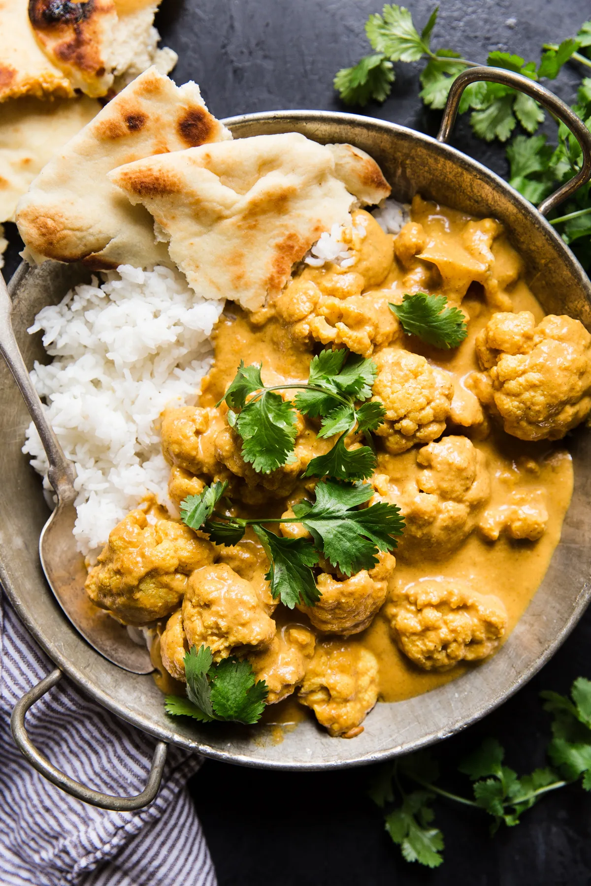 Easy Creamy Cauliflower Curry Recipe