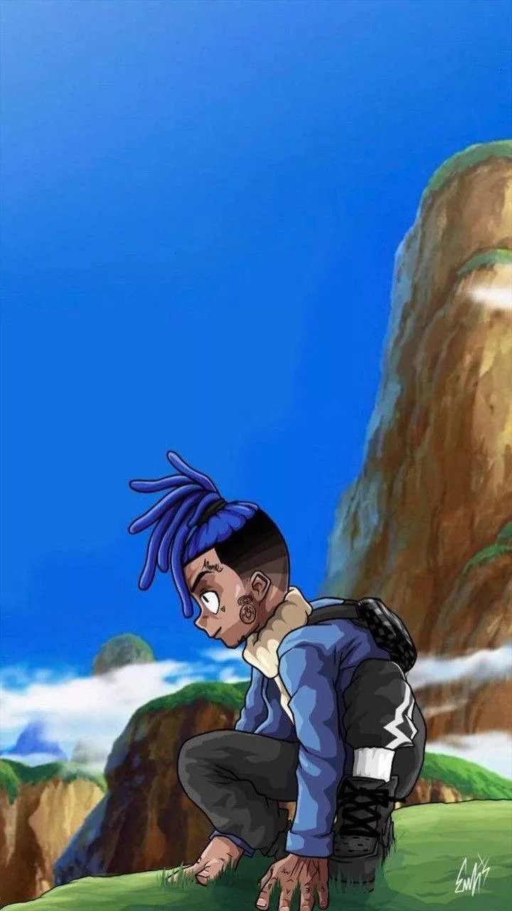 Xxxtentacion Anime Cartoon Mountain