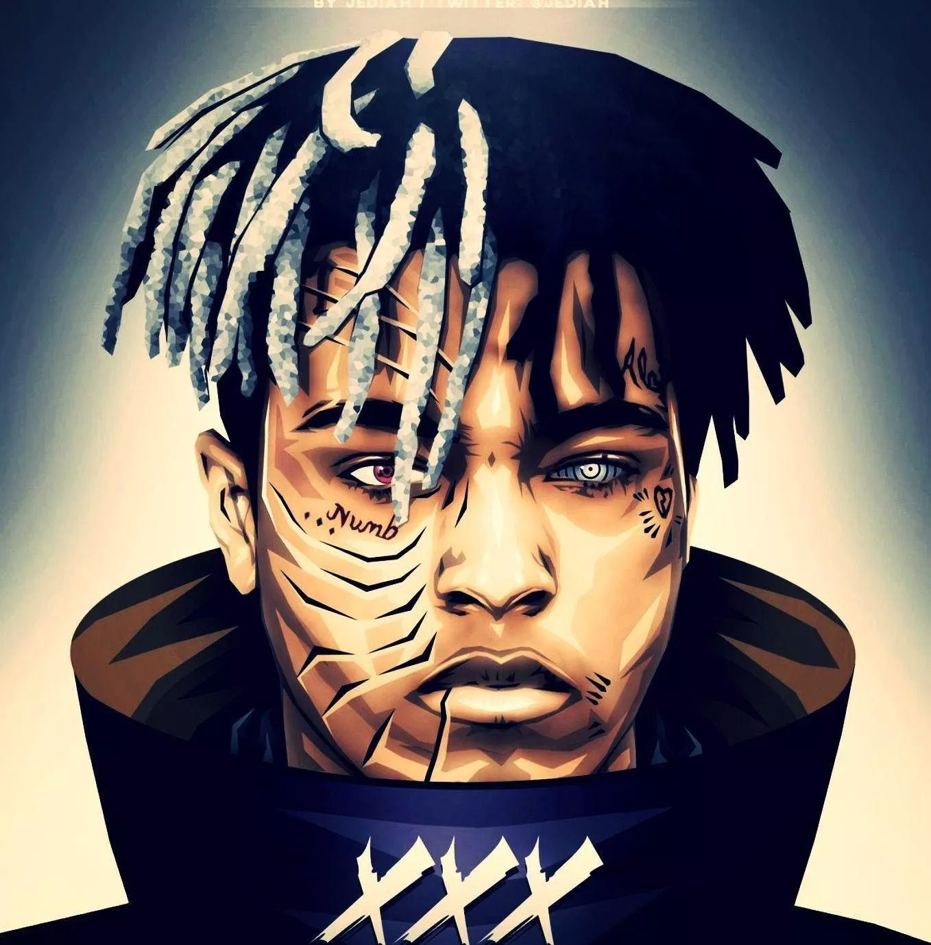 Xxxtentacion Cartoon HD Wallpaper