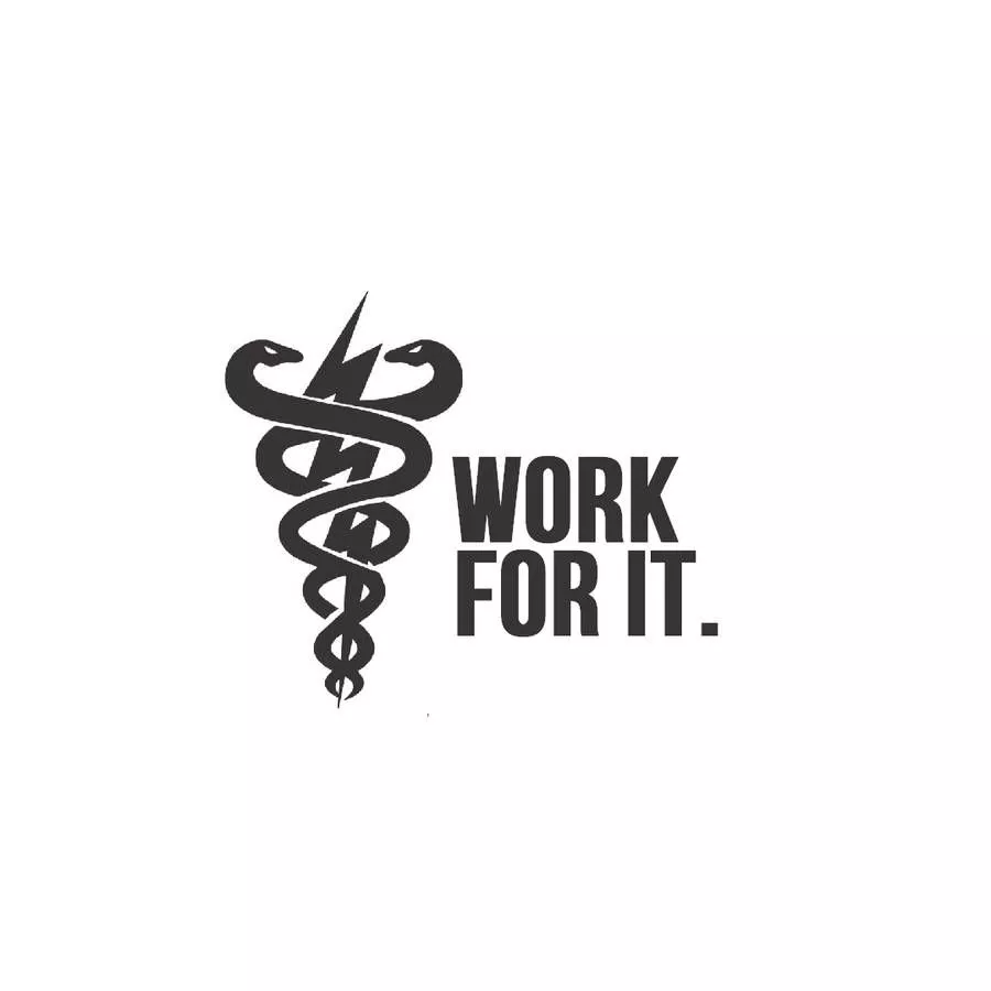 Work For It Medical Motivation Poster