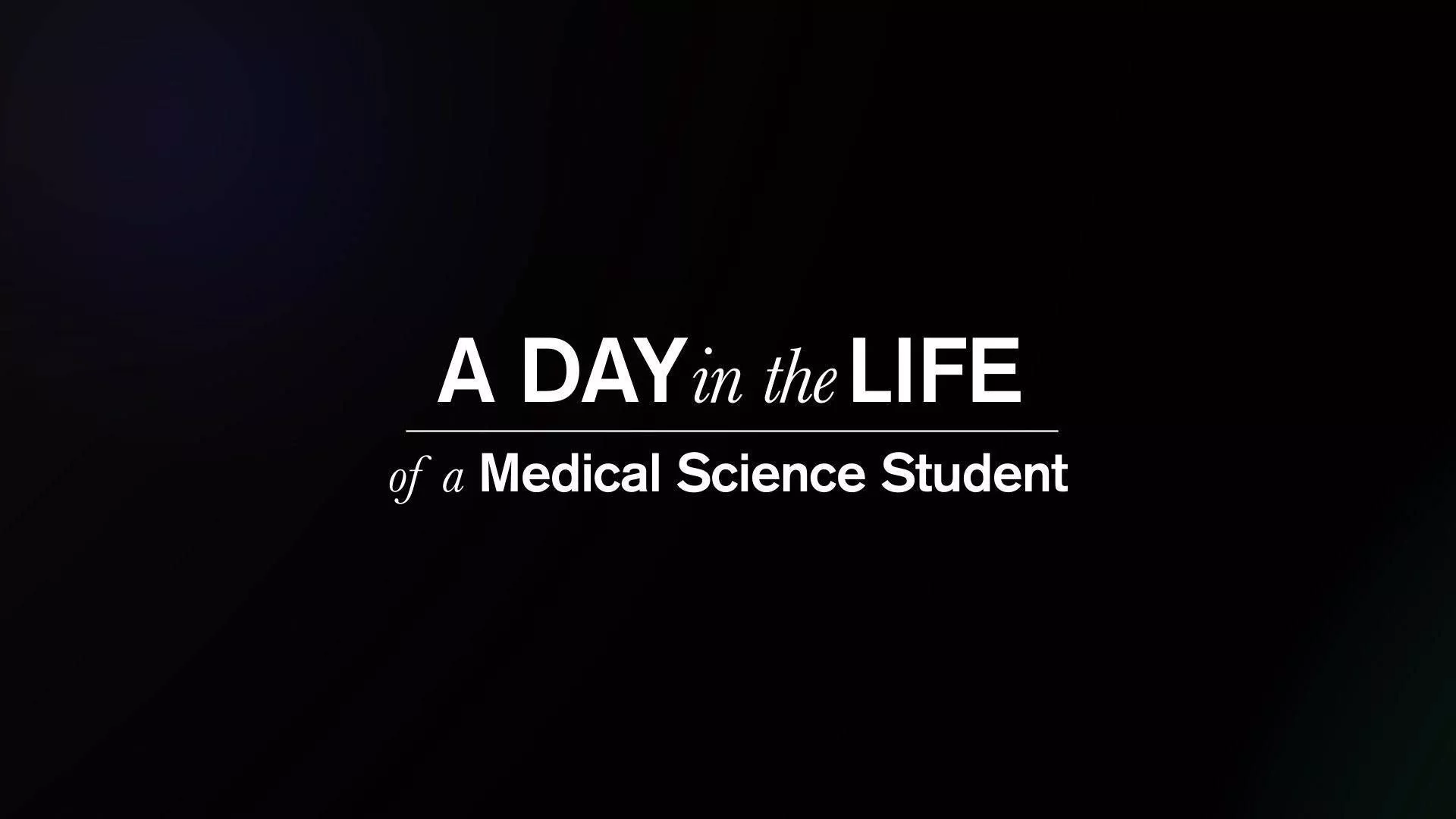 Medical Motivation Day In The Life