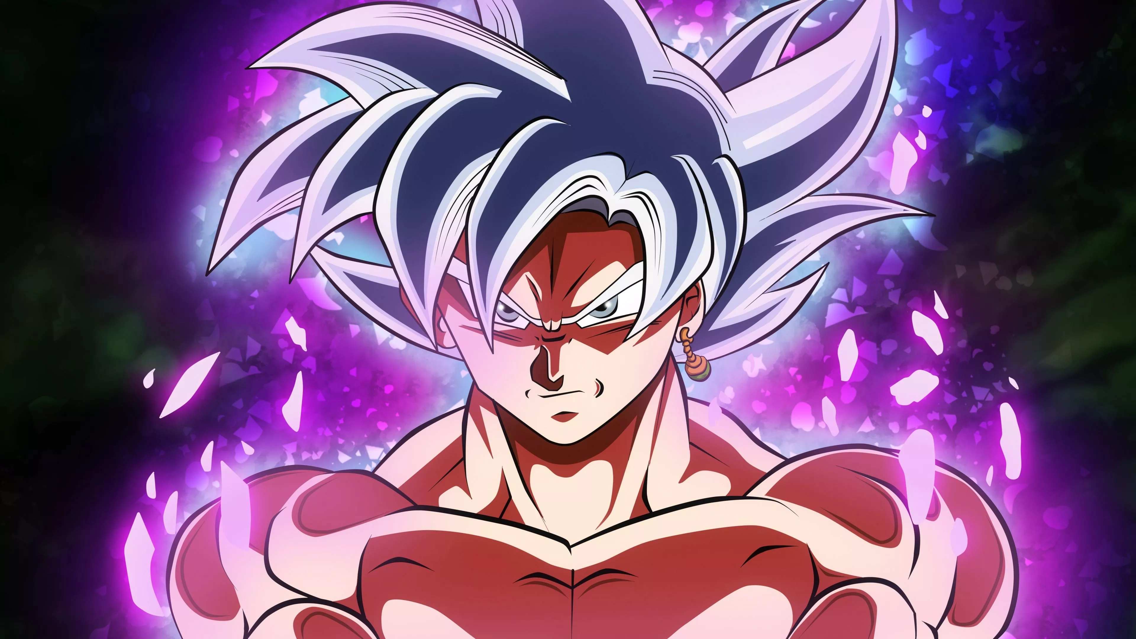 wallpaper 3840x2160 goku, black
