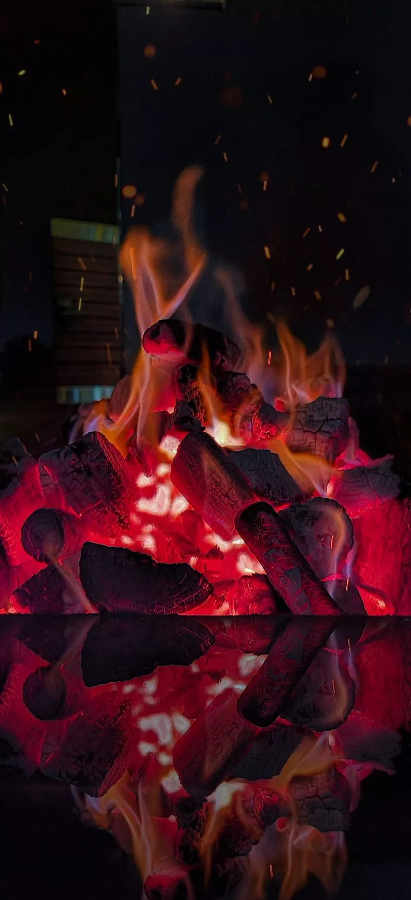 Fire, bbq, coal fire, cold, comfy, cozy, cuddle, dark, night, warmth, HD phone wallpaper