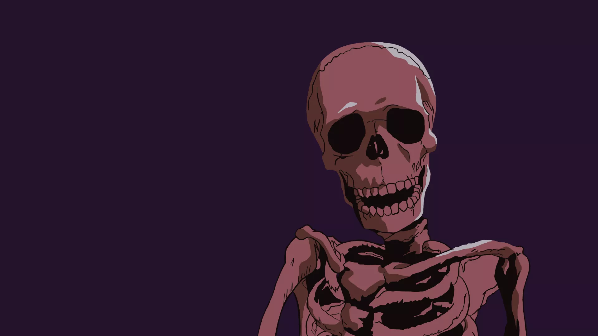 skeleton, skull, Berserk, simple