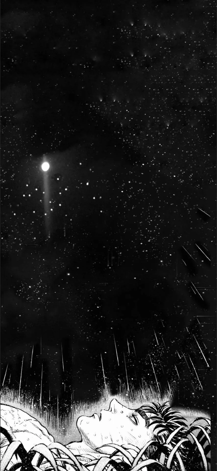 Guts Berserk Anime Black And White