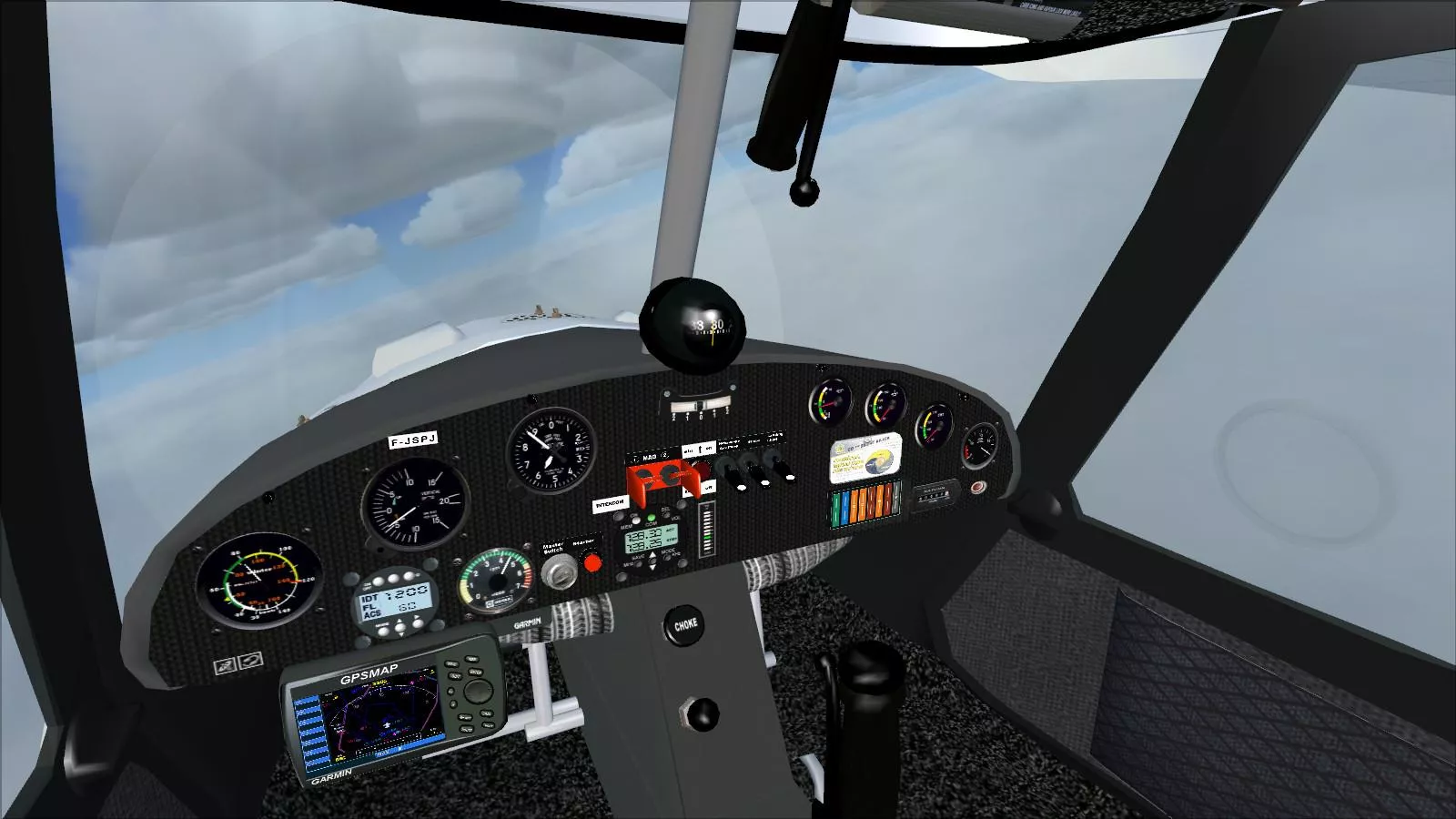Comco Ikarus C42 Red Cross For FS2004