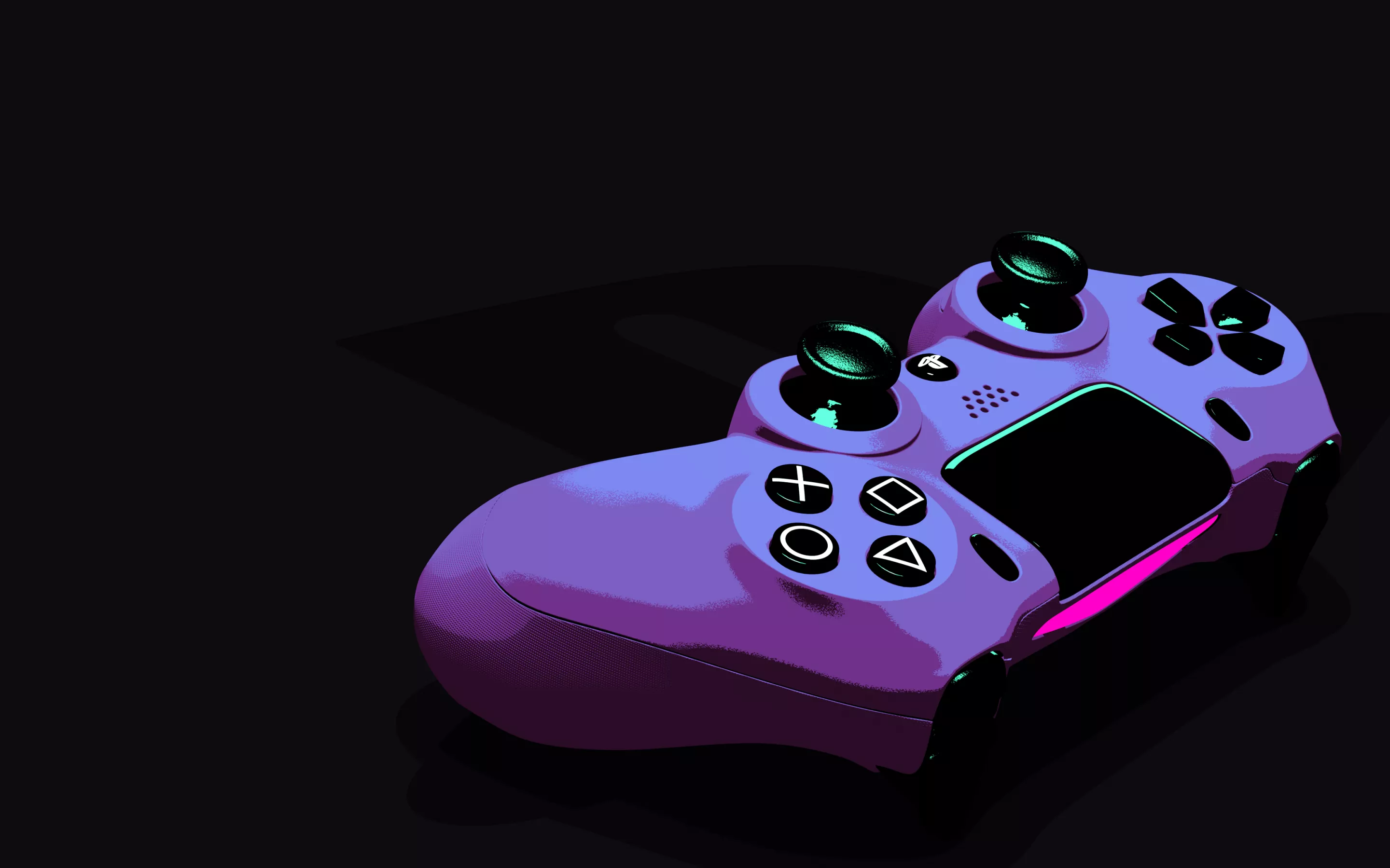 PS4 controller Wallpaper 4K