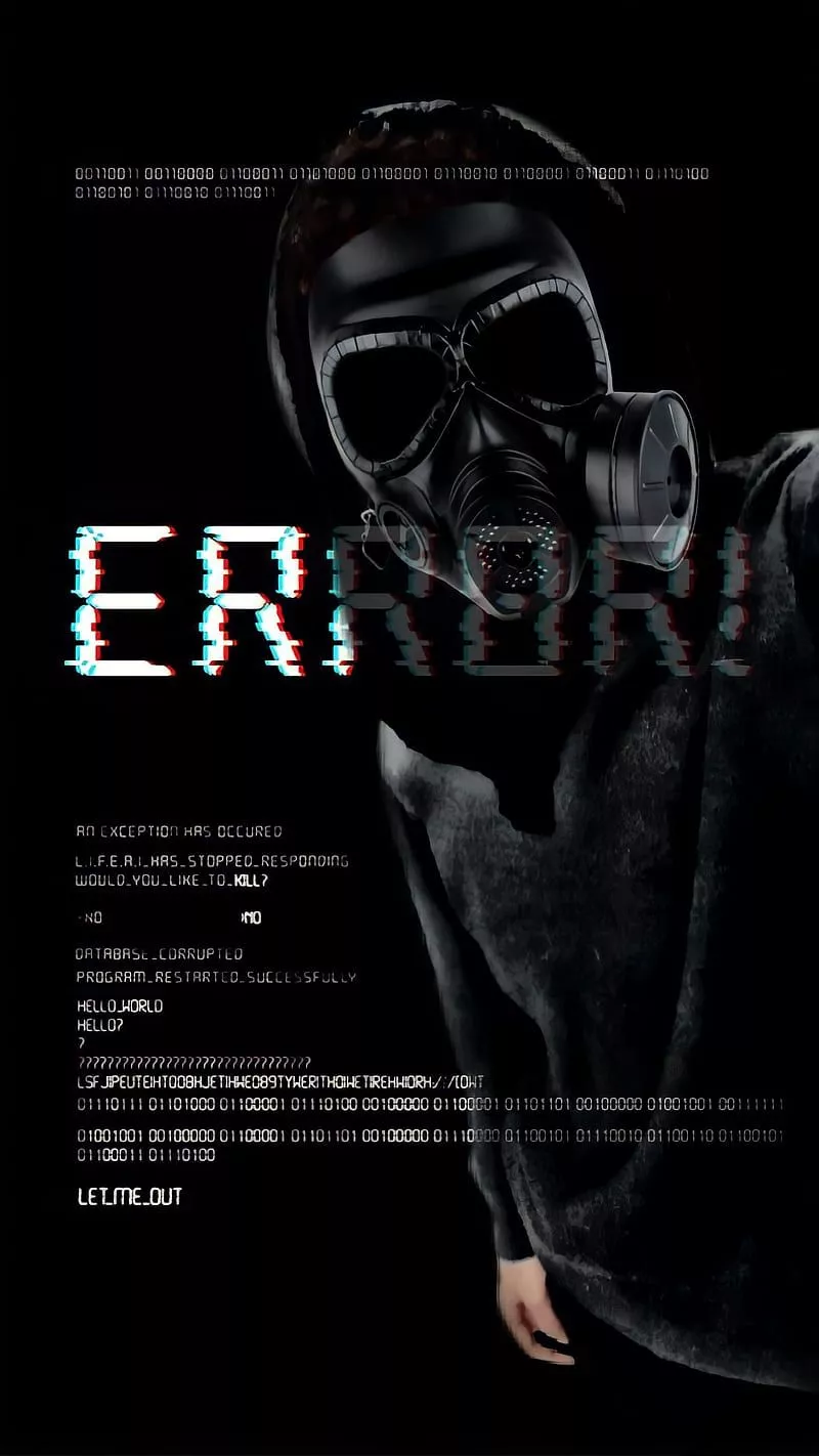 Darkness, alarm, computer, error, games