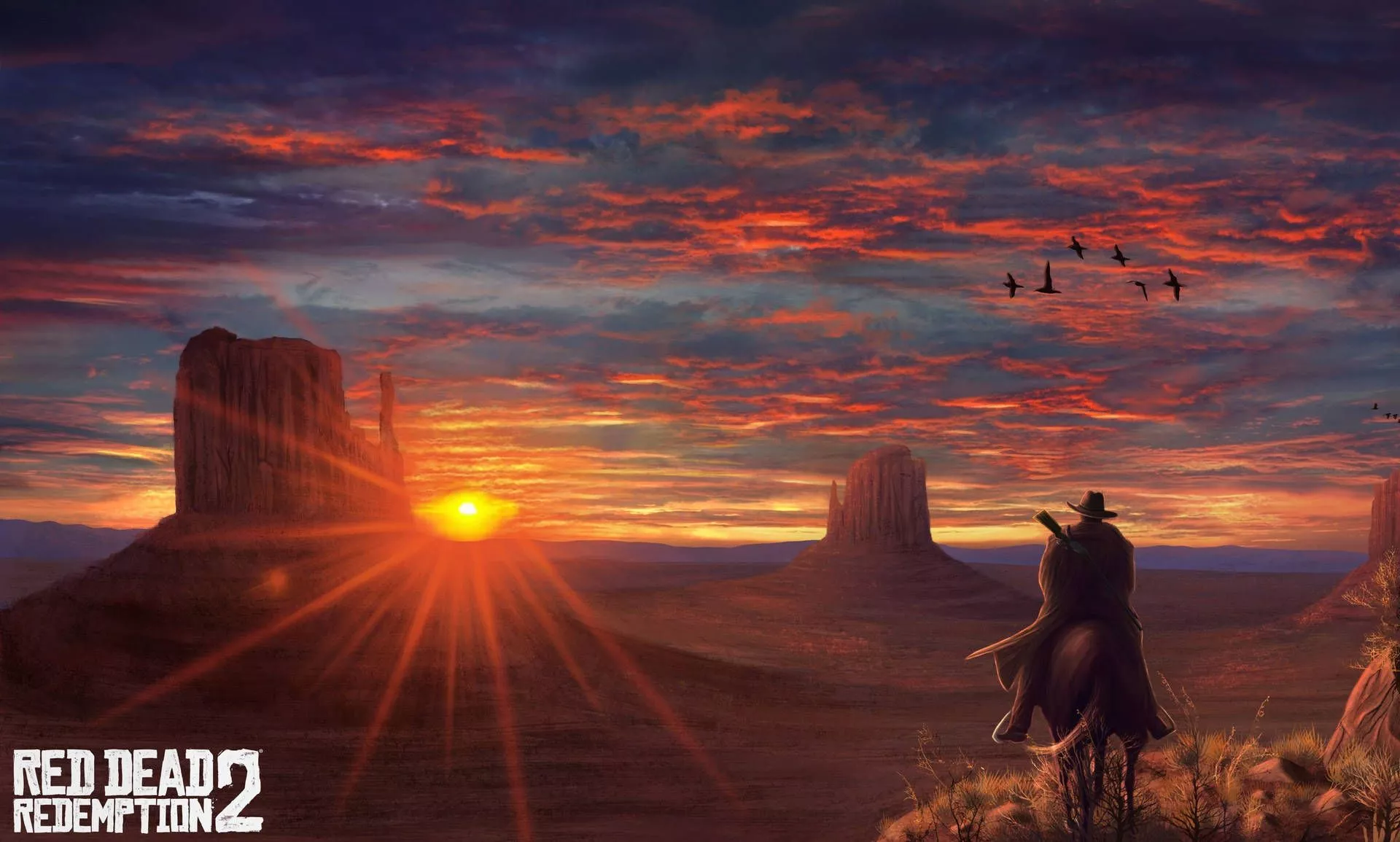 Download Red Dead Redemption 2 Desktop Scenery Wallpaper