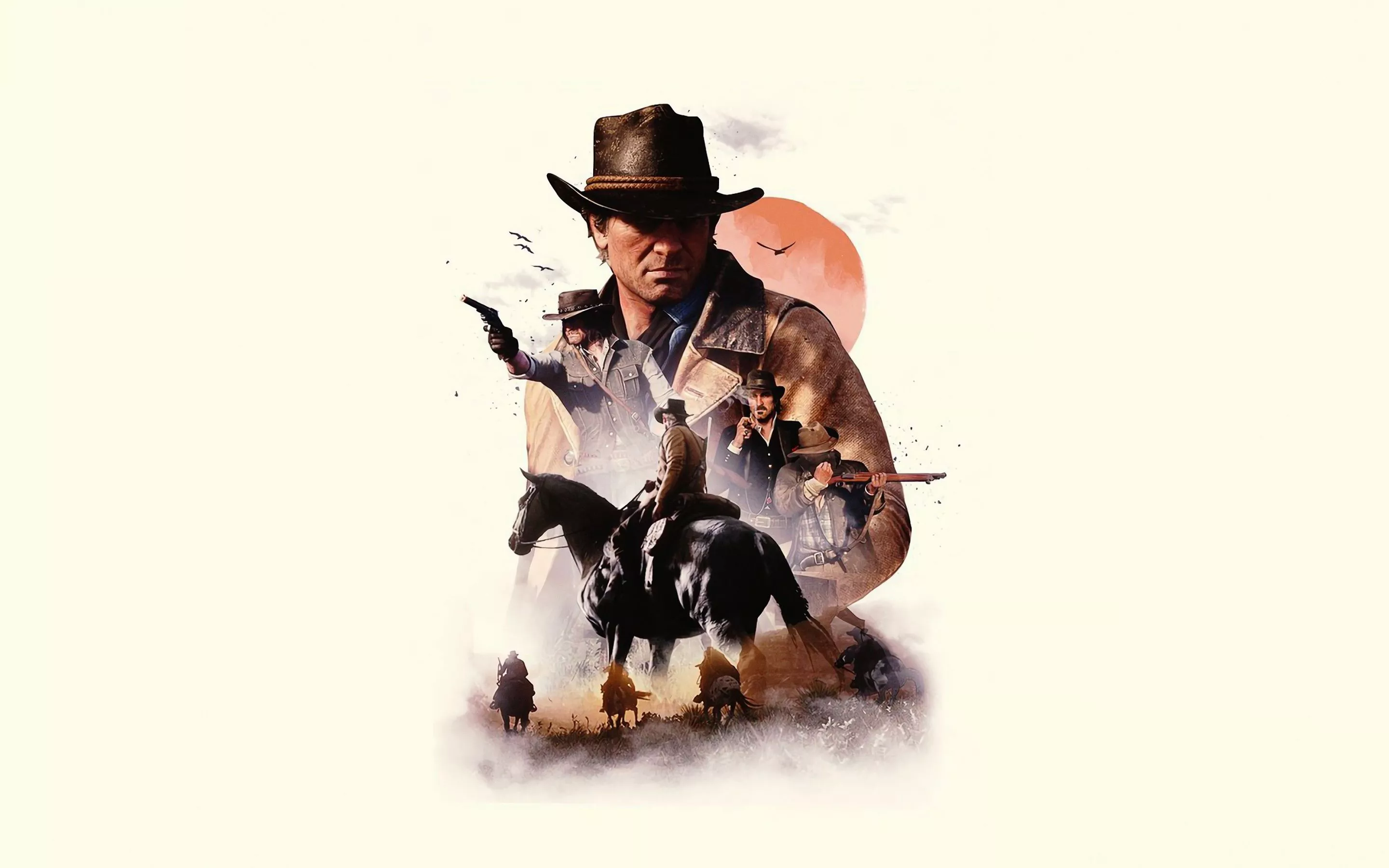 game, poster, red dead redemption