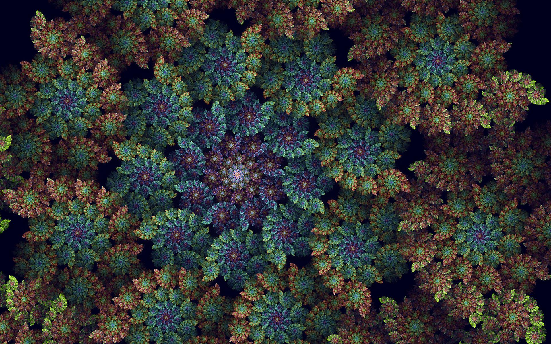Trippy Forest Wallpaper