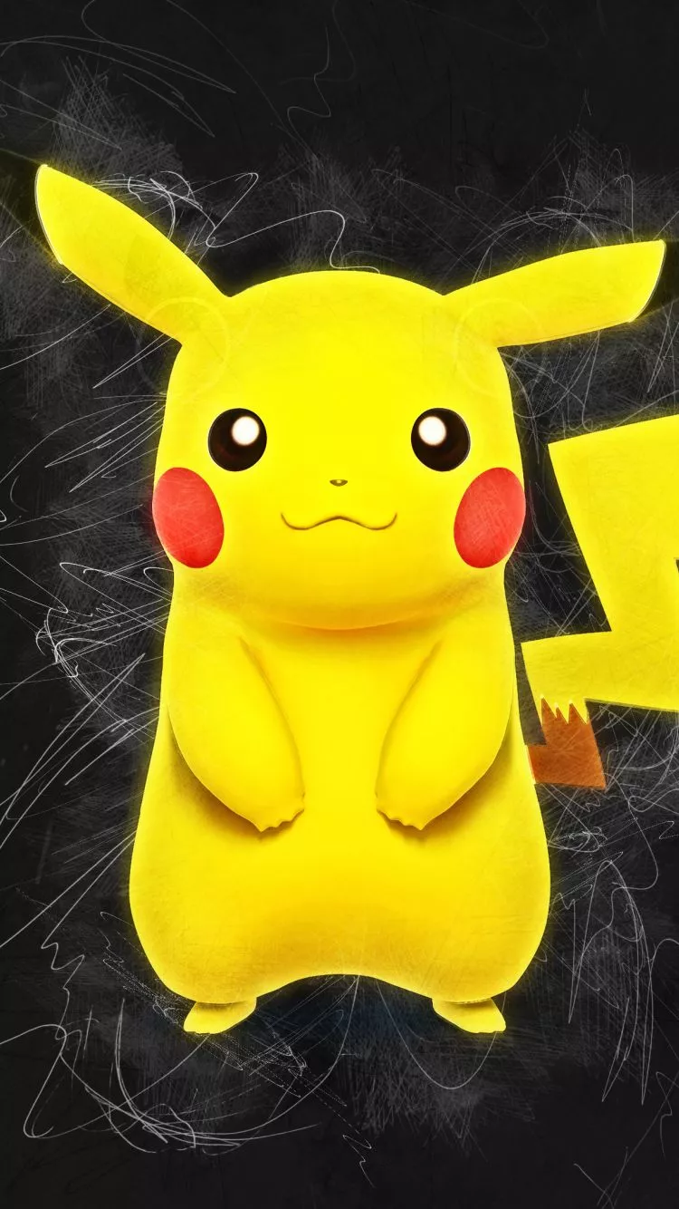 Download wallpaper 750x1334 pikachu