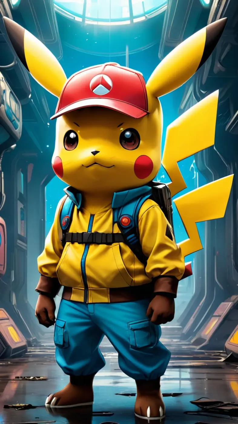 Pikachu Cartoon Mobile Wallpaper