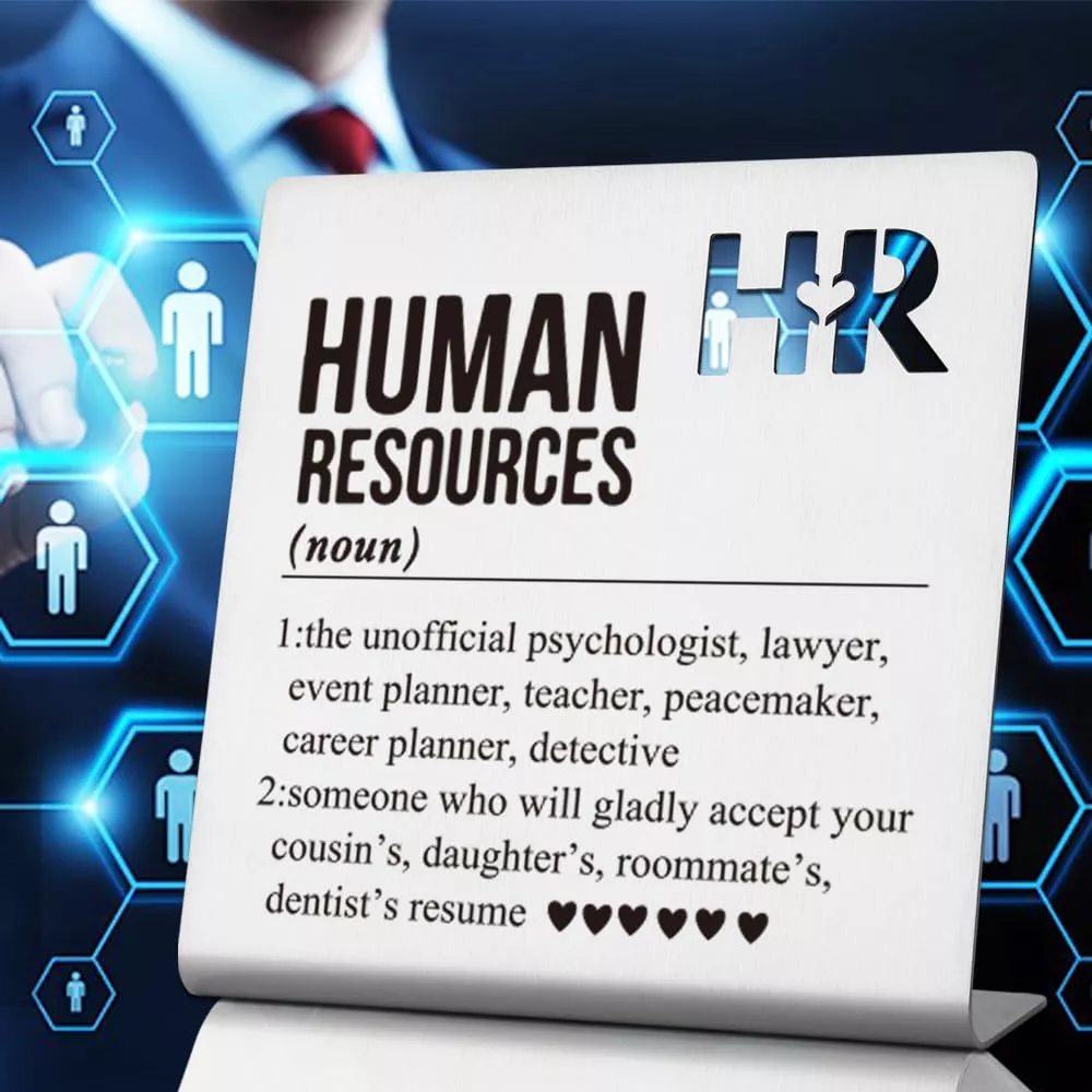 Funny Desk Decor Gift for HR