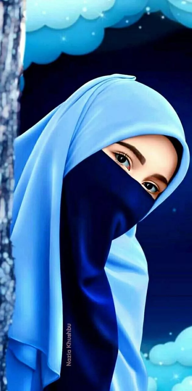 Islamic hijab girl wallpaper