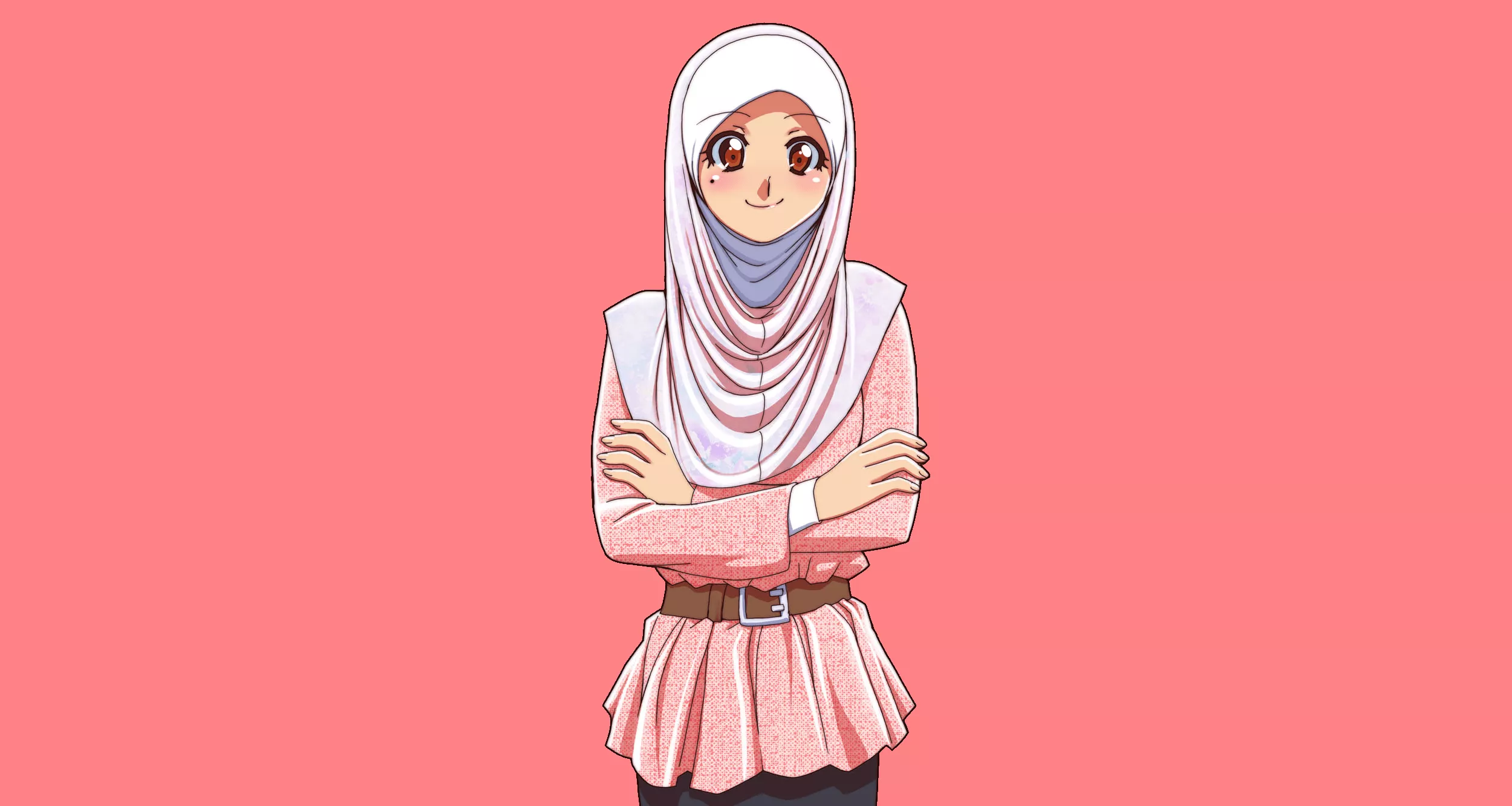 Download Hijab Anime Girl Anime Girl HD