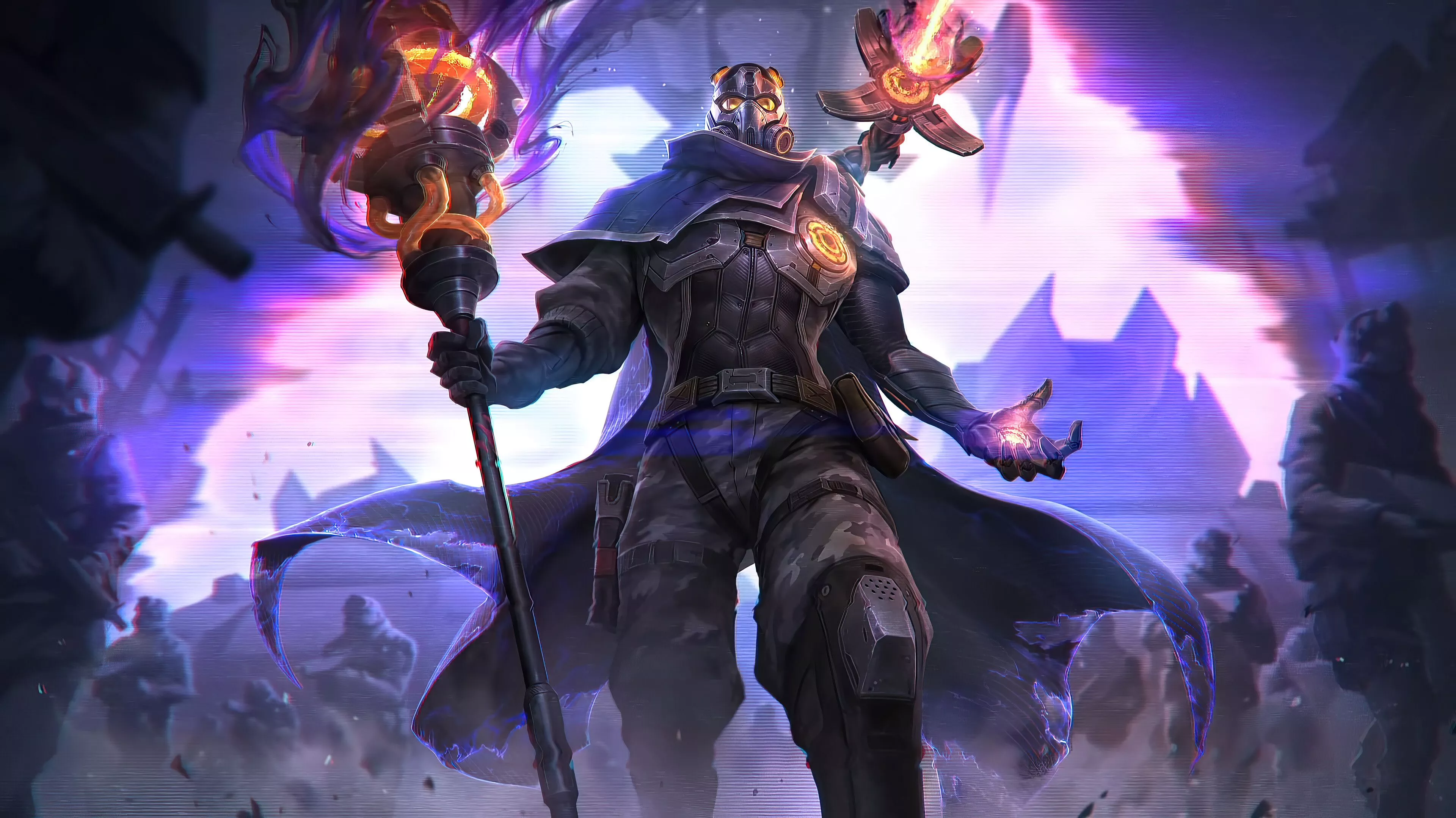 Psyops Viktor Skin League of Legends 4K