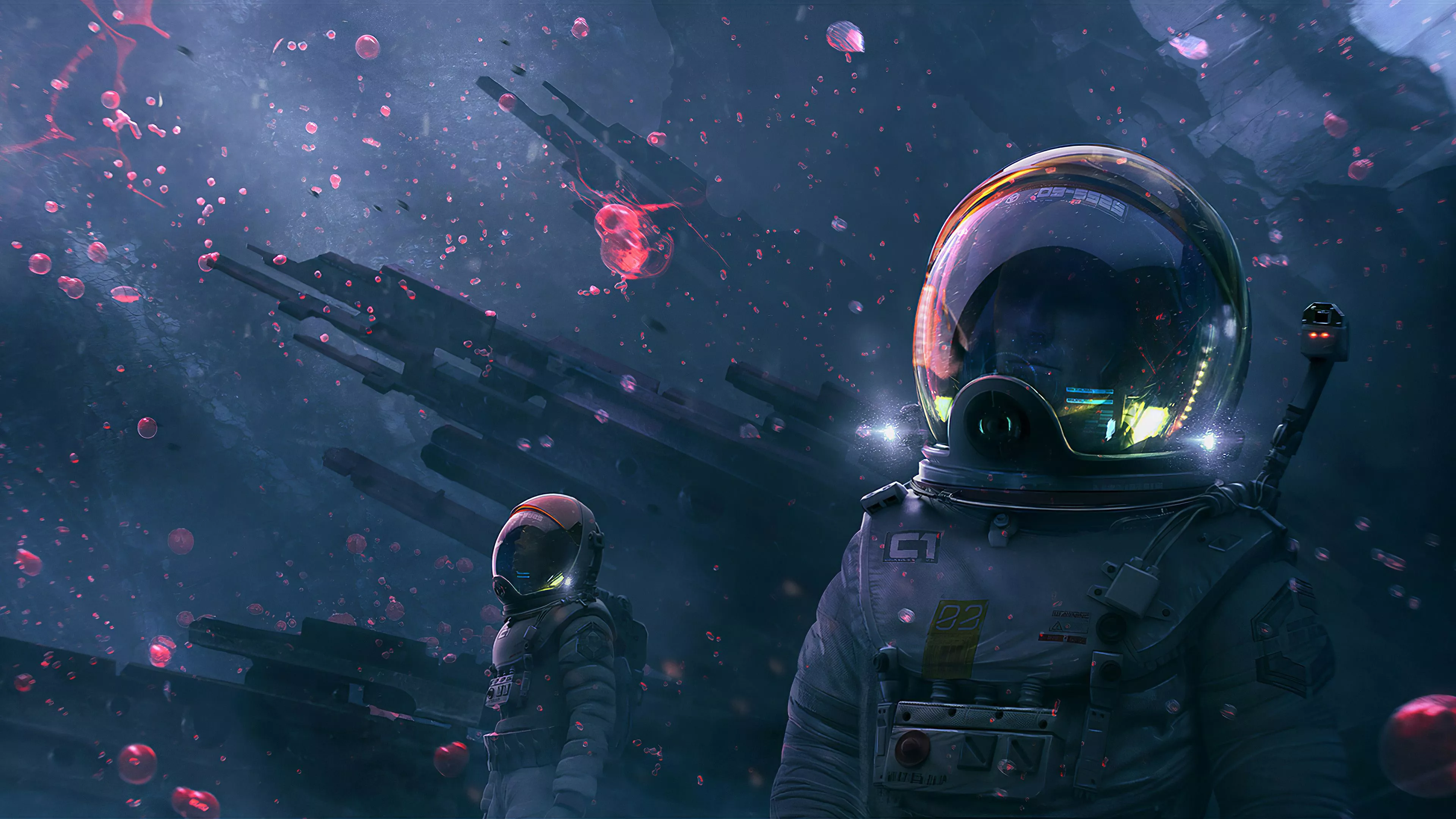 Astronaut Digital Art Wallpaper, HD