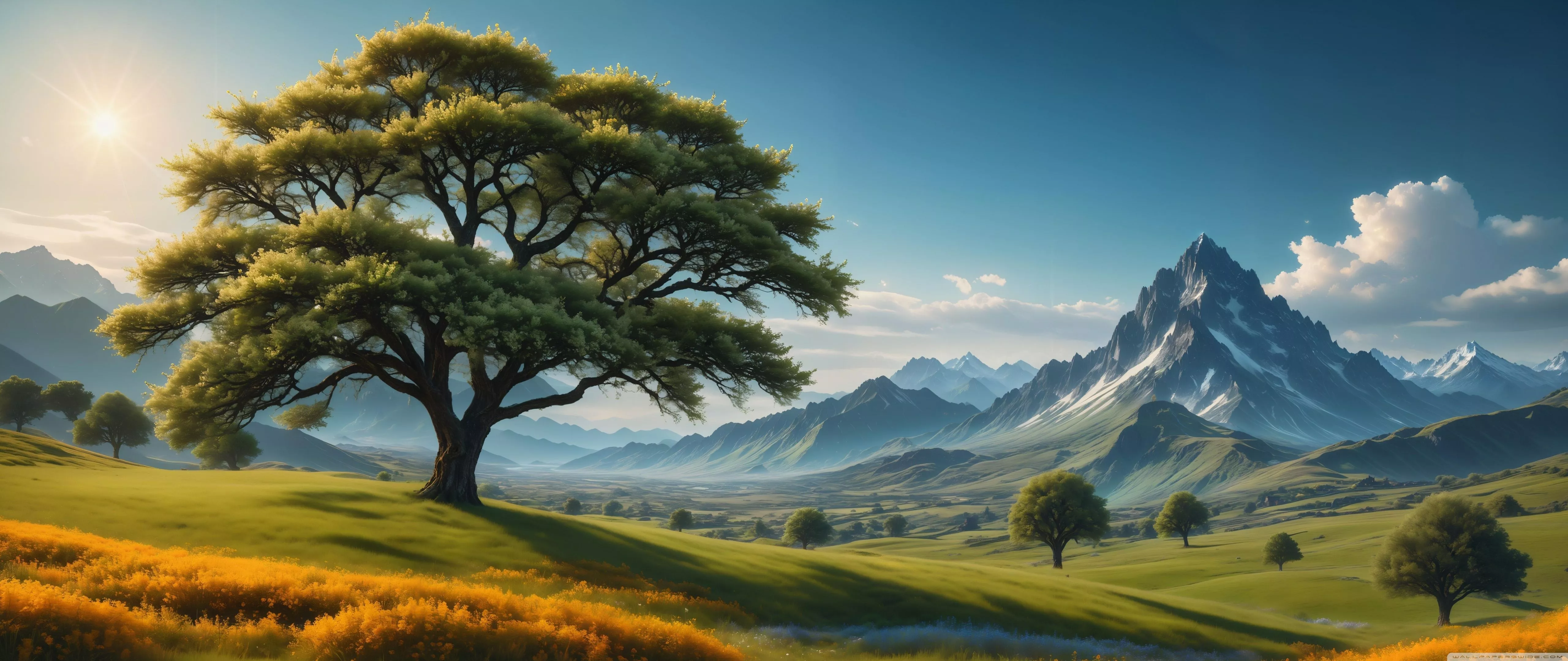 Digital Art Landscape Ultra HD