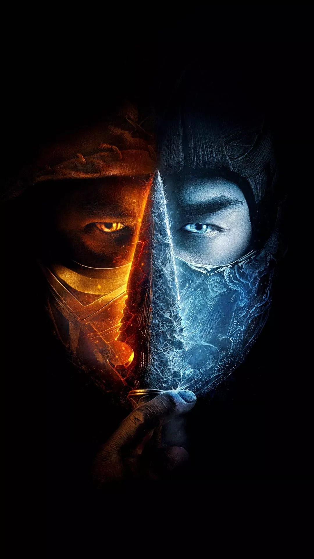 Fire And Ice Mk iPhone Wallpaper