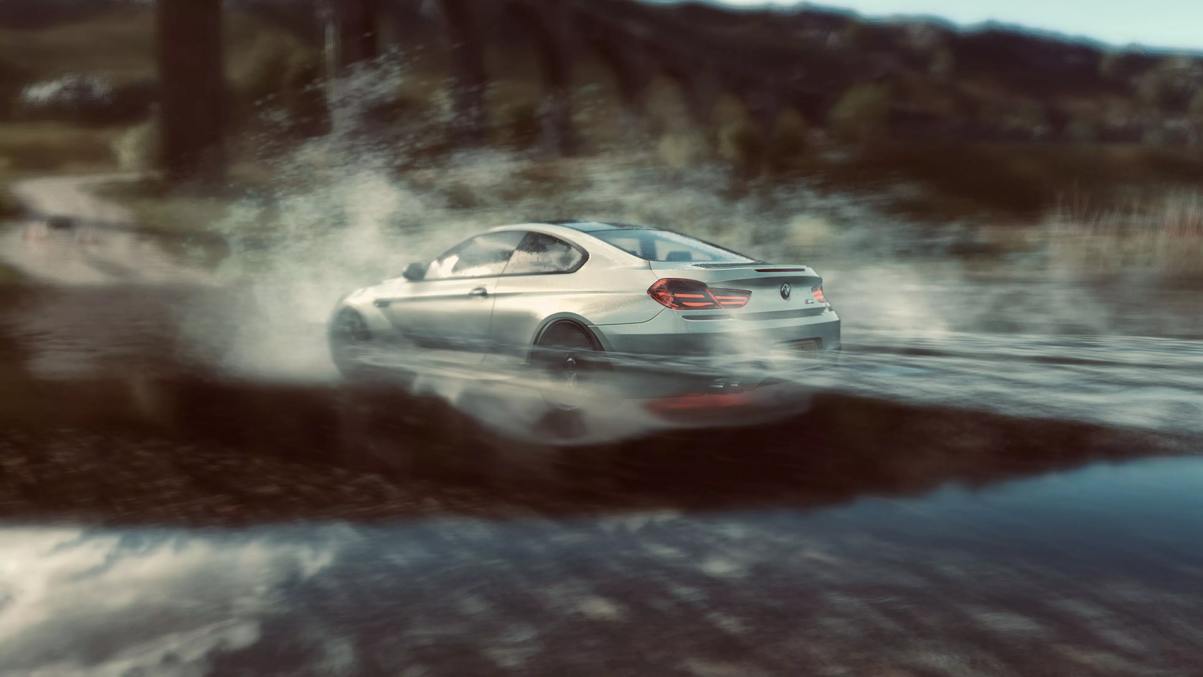 Wallpaper HDR, BMW, Speed, Bridge