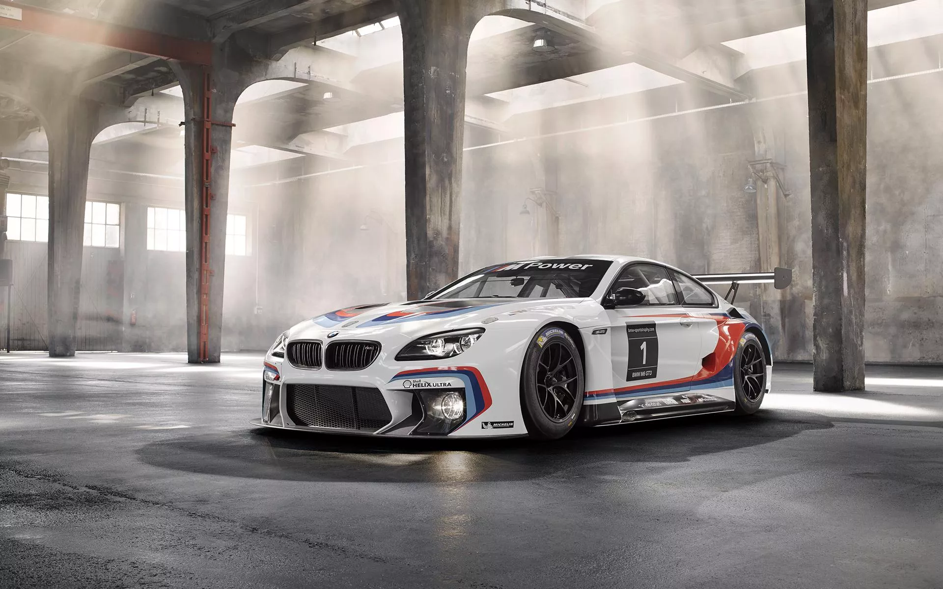 wallpaper of the all new BMW M6 GT3