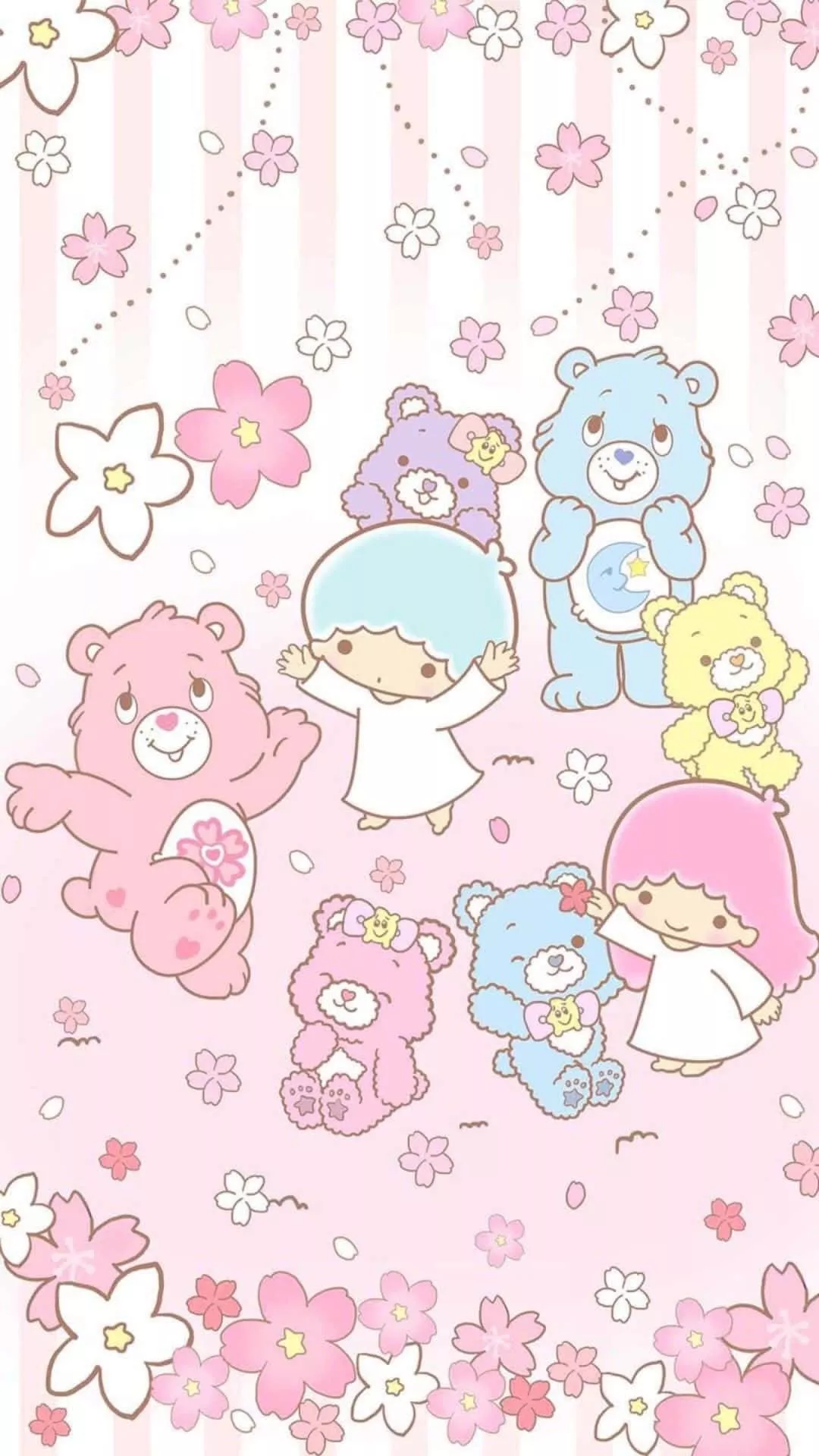 Download Cute Kawaii Bear in a Colorful